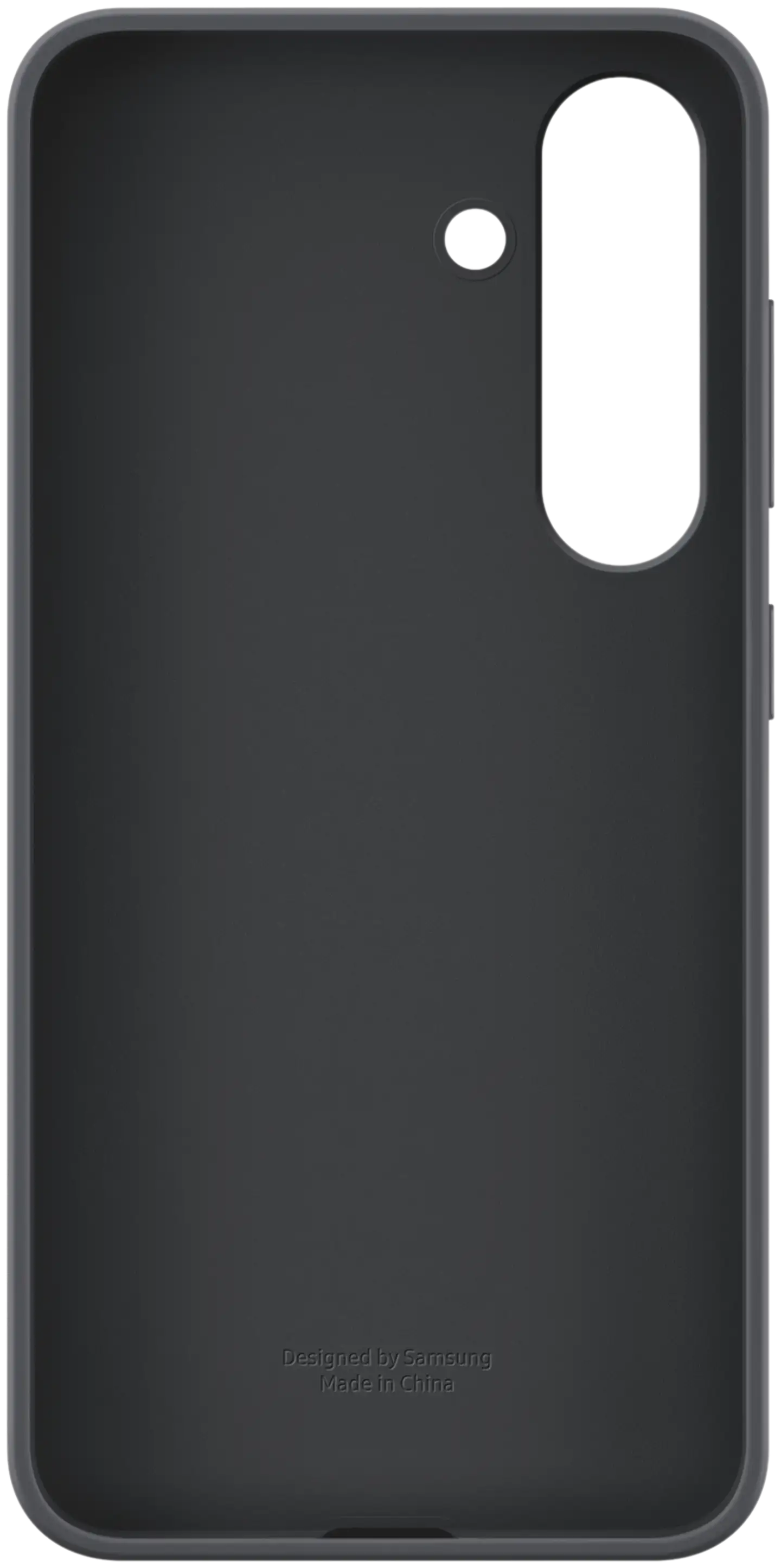 Samsung s25 suojakuori silicone case black - 5