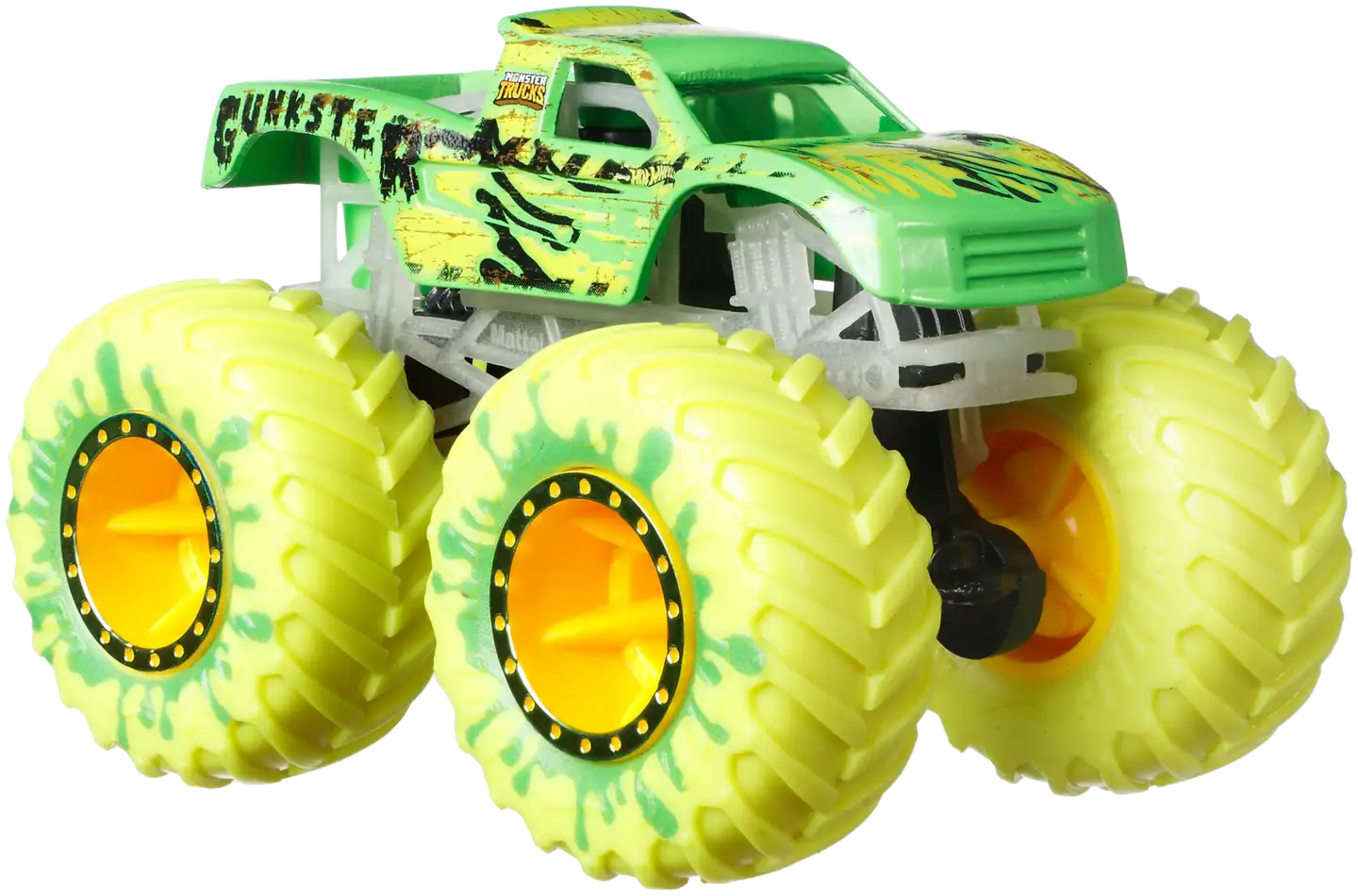 Hot Wheels Monster Trucks Glow In The Dark 10 Kpl - 5