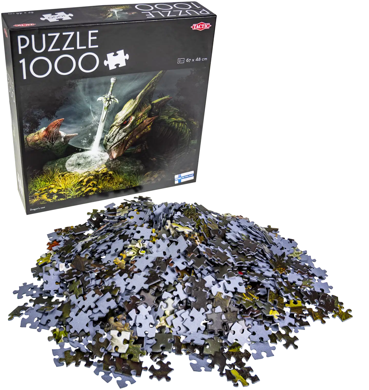 Tactic palapeli fantasia 1000 palaa, erilaisia - 6