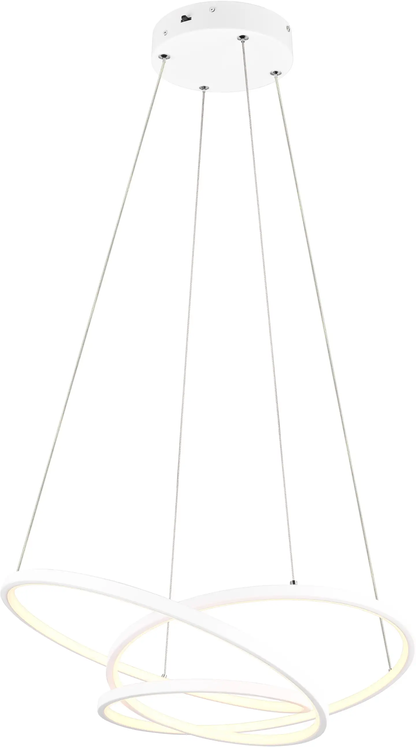Trio led riippuvalaisin Darvin 64 cm valkoinen SwitchDimmer - 1