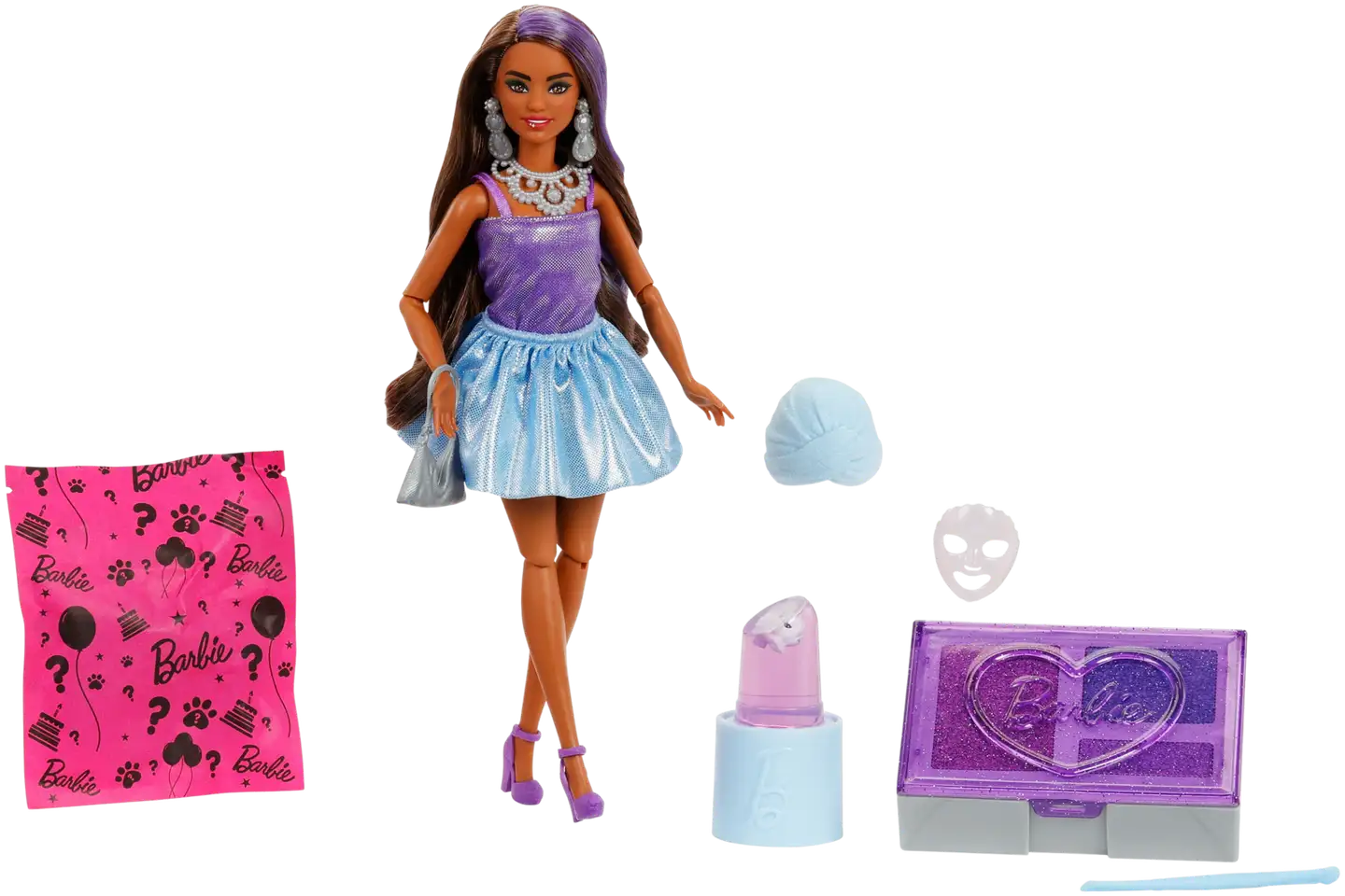 Barbie Party Unboxed Glam Series Lila - 1