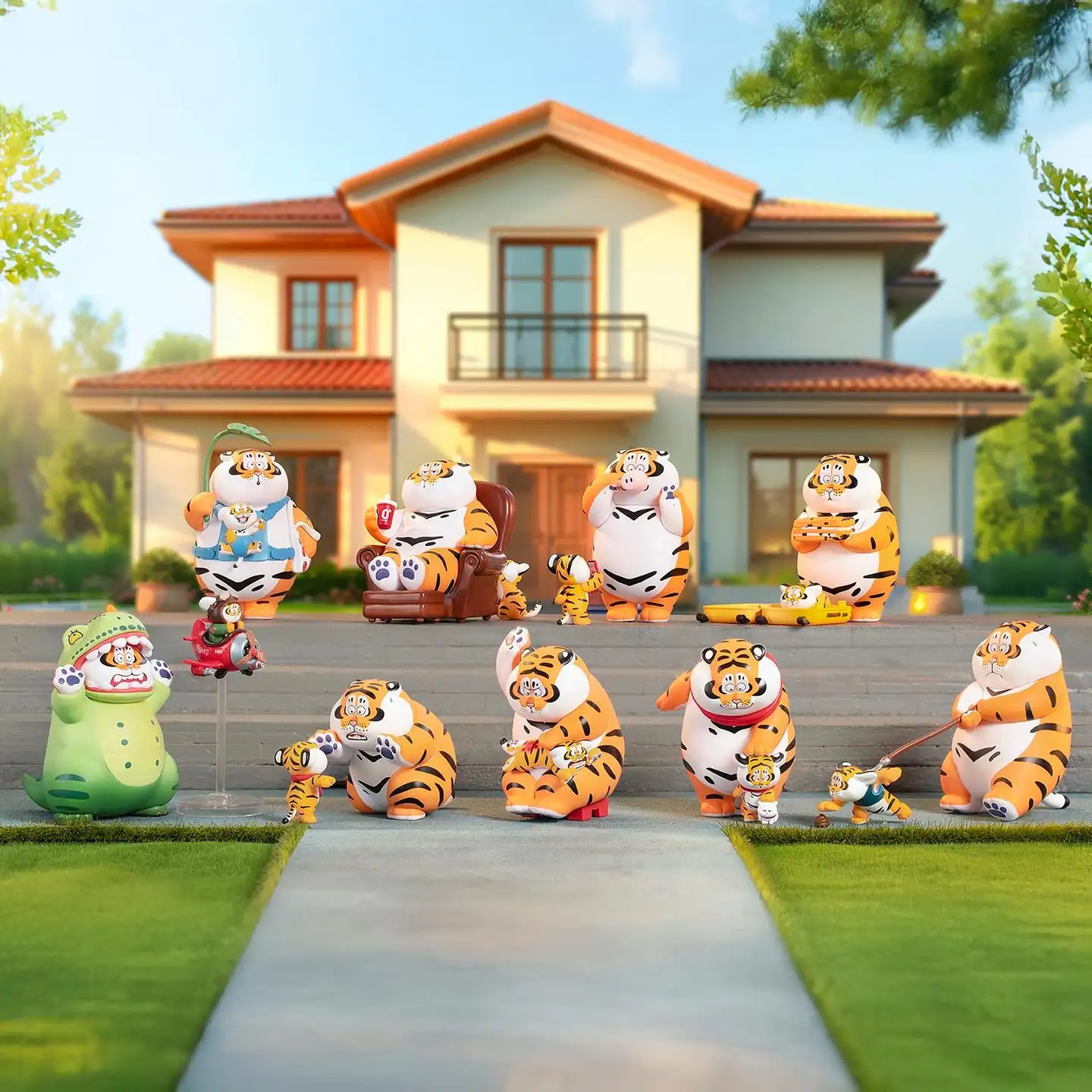 Funism keräilyhahmo Alexander The Fat Tiger-Roaring Love - 8