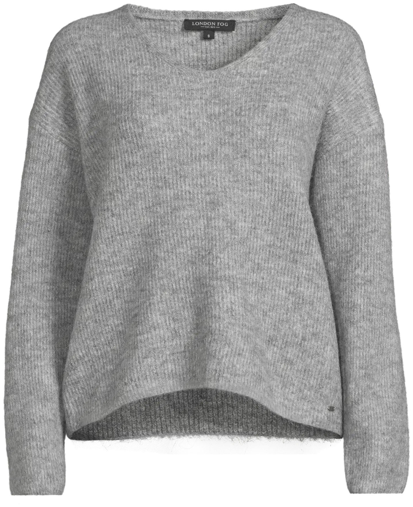 London Fog naisten neule Mohair  213L264003 - light grey - 2