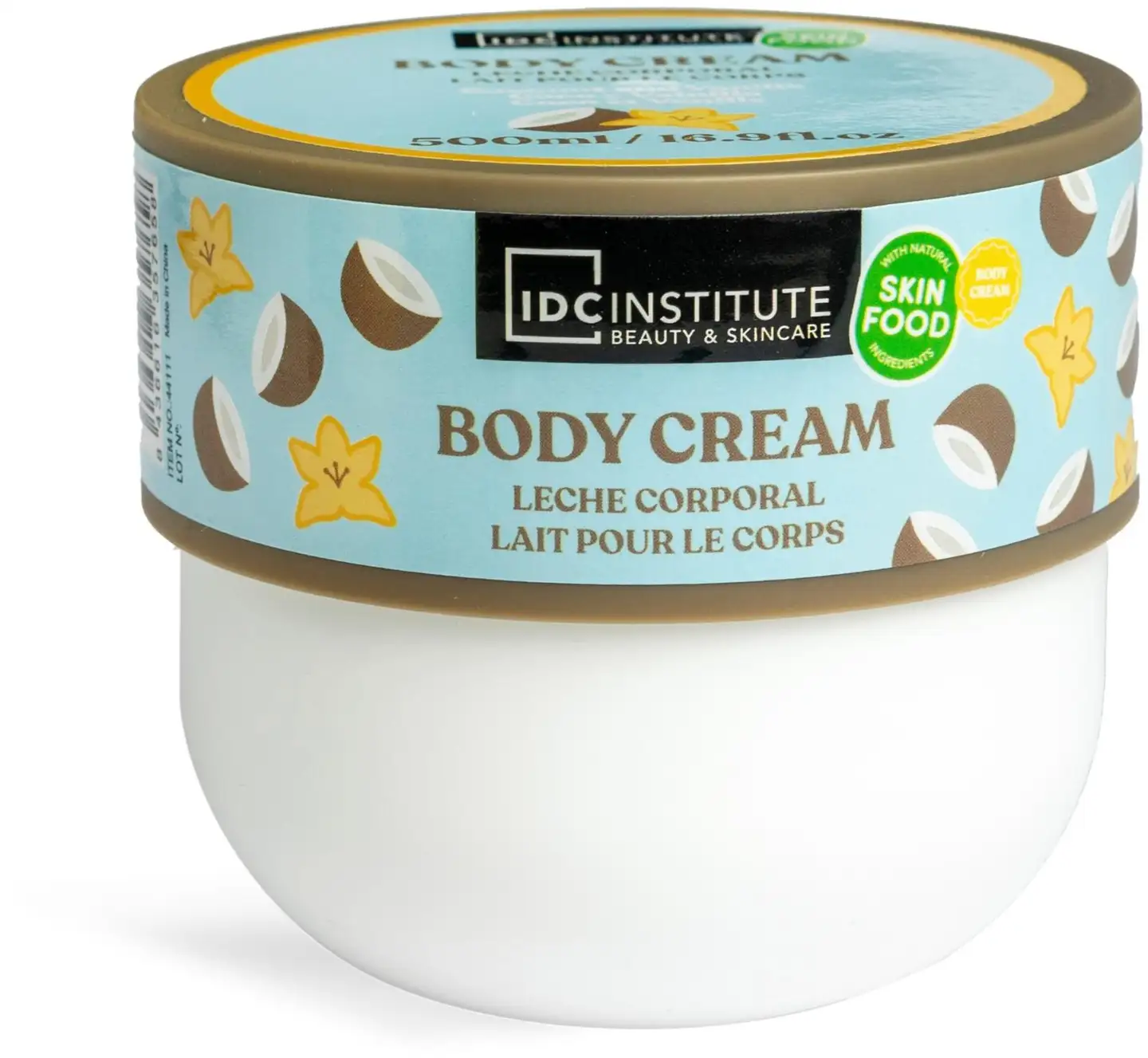 Ravitse ihoasi Skin Food -vartalovoiteella ja tunne trooppinen ilo! Kookos ja vanilja: kuin trooppisen rannan syleily – syväkosteutusta ja hurmaava tuoksu, joka saa sinut hymyilemään.