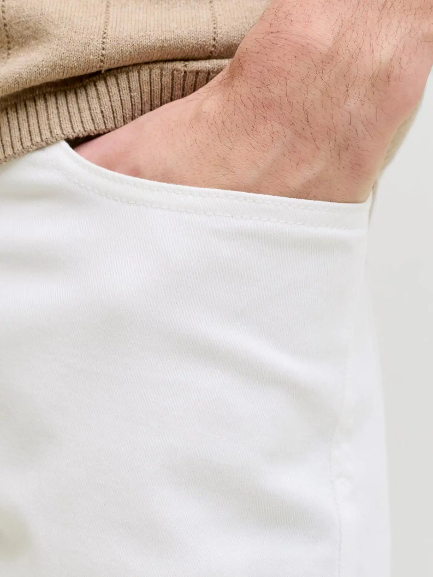 JJ REBEL miesten shortsit Jrebricky - WHITE - 7