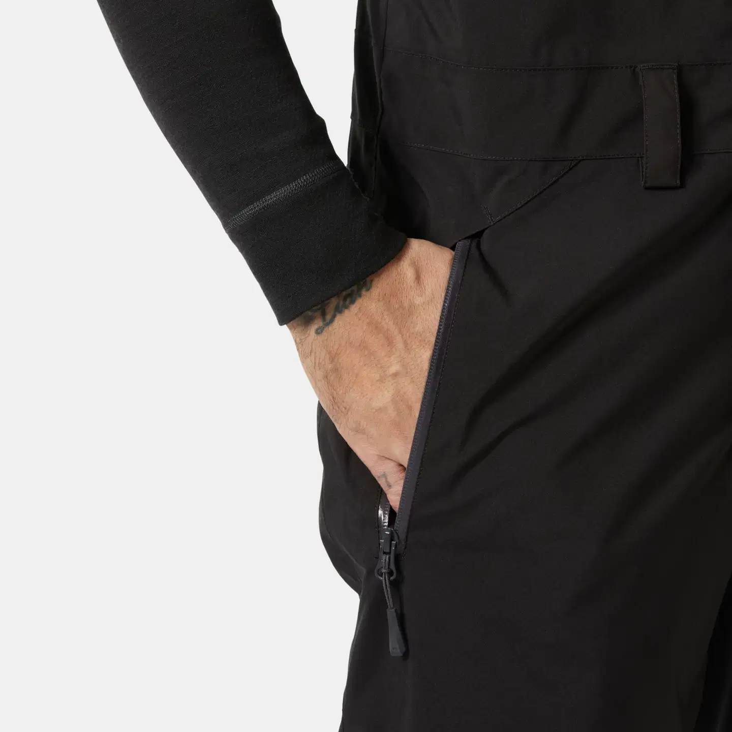 Helly Hansen miesten haalarilasketteluhousu Legendary Insulated BIB pant 65780 - Black - 8