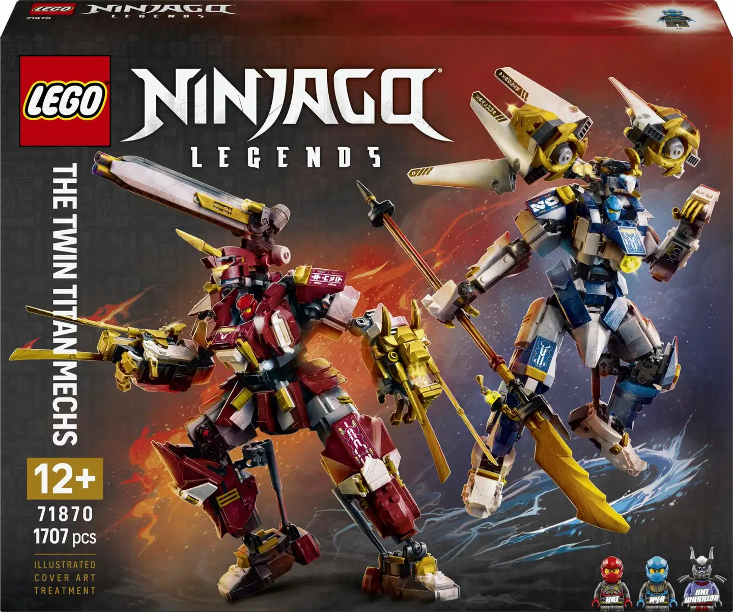 LEGO® Ninjago 71870 Kaksostitaanirobotit - 3