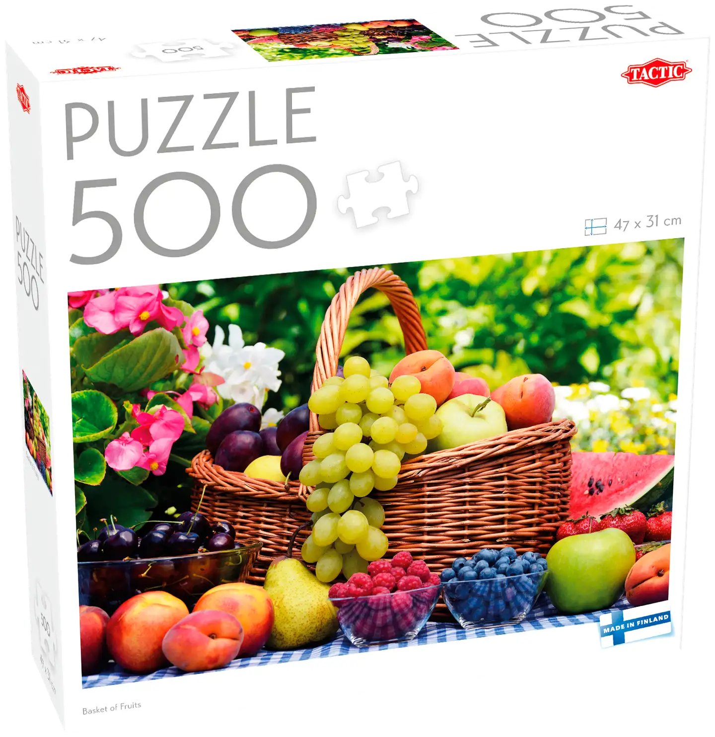 Tactic palapeli Basket of Fruits 500 palaa