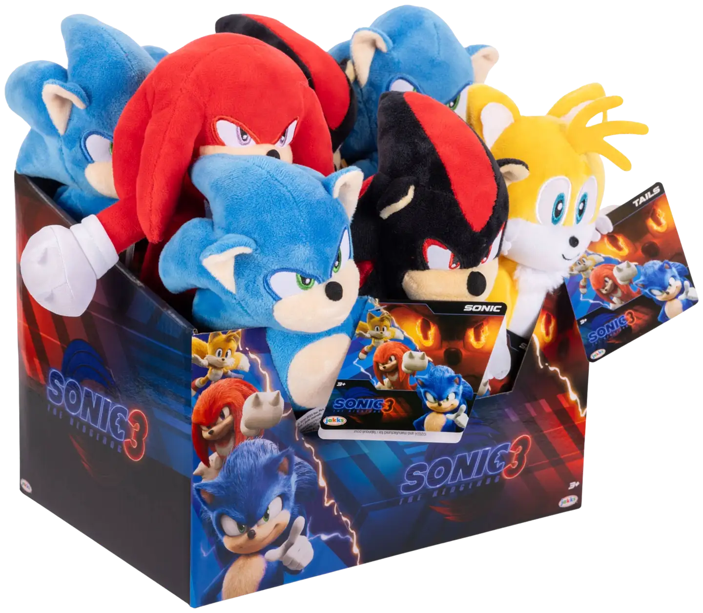 Sonic 3 Movie pehmolelu 23 cm Basic Plush - 2