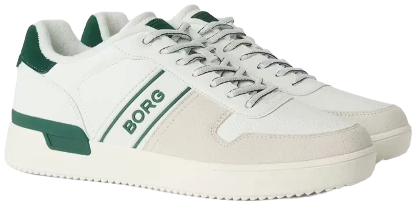 Björn Borg miesten vapaa-ajan tennari T2900 OTB WhtGrn - White/Green