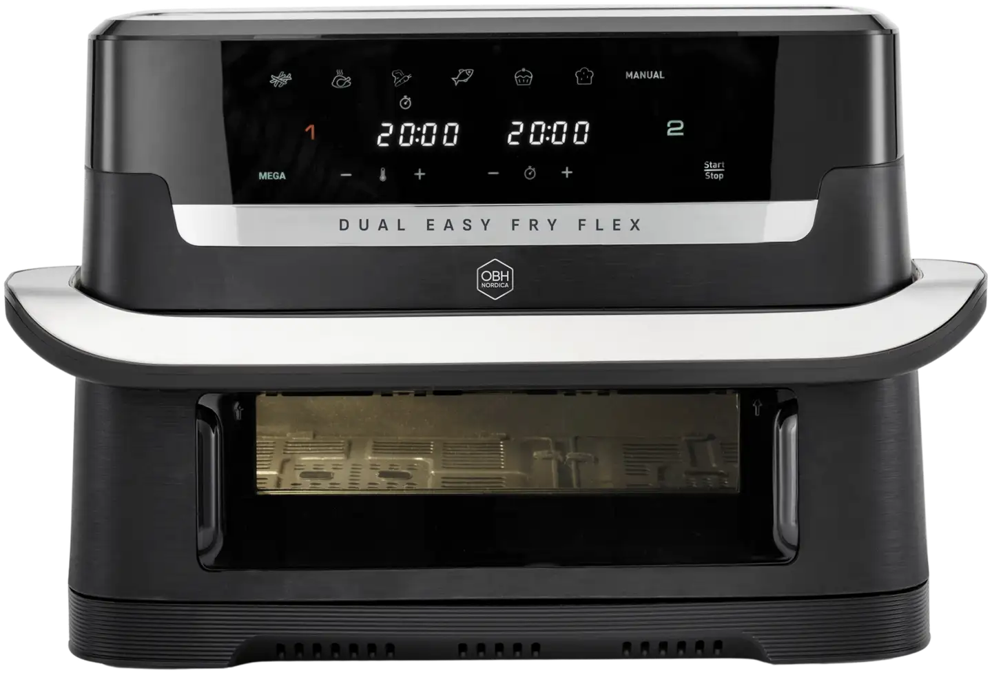 OBH Nordica air fryer Flex Dual Easy Fry 9l AG9228N0 - 1