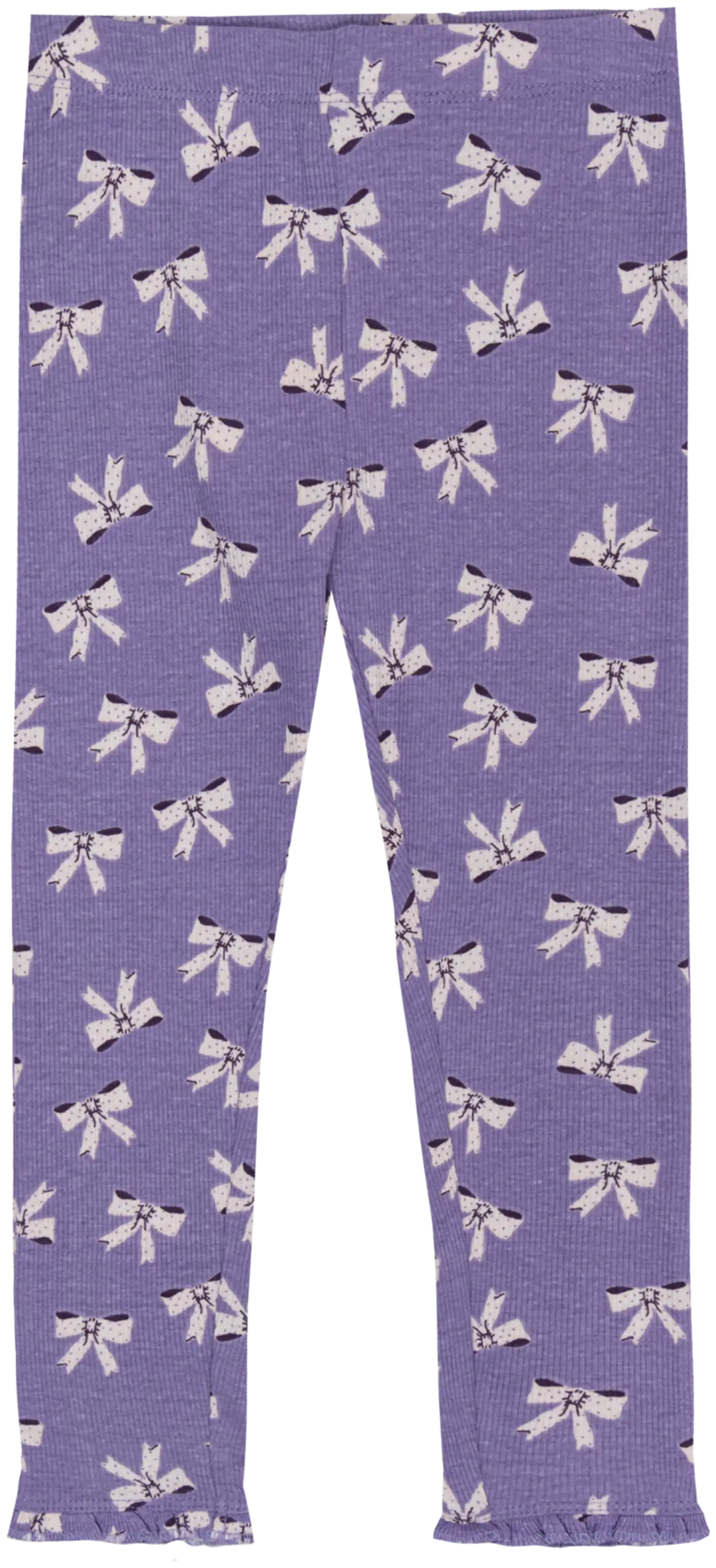 Ciraf lasten leggingsit rusetti 25TC260221 - Purple Haze 18-3718 Tcx - 1