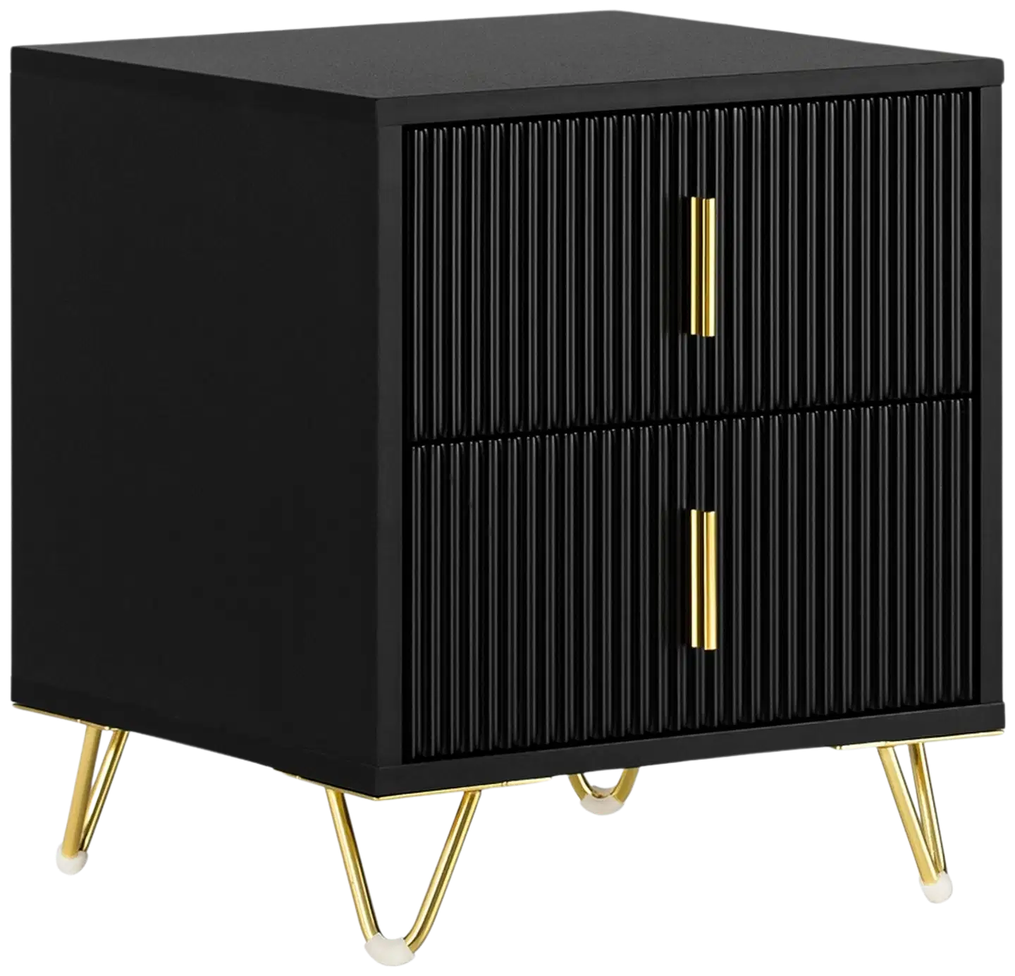 SoBuy yöpöytä musta FBT115-SCH - 3