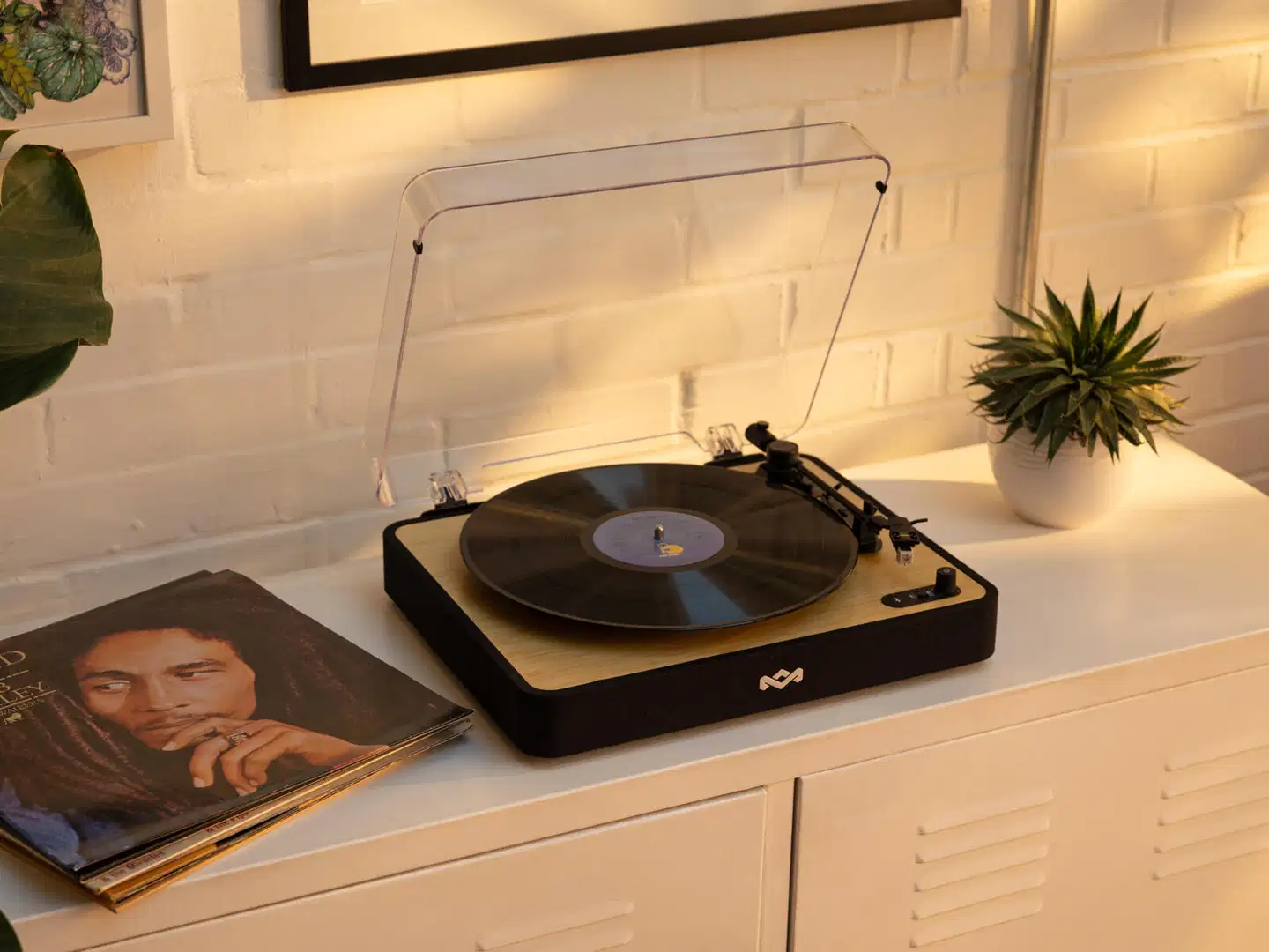 House of Marley levysoitin Bluetooth yhteydellä Revolution, musta/puu - 9