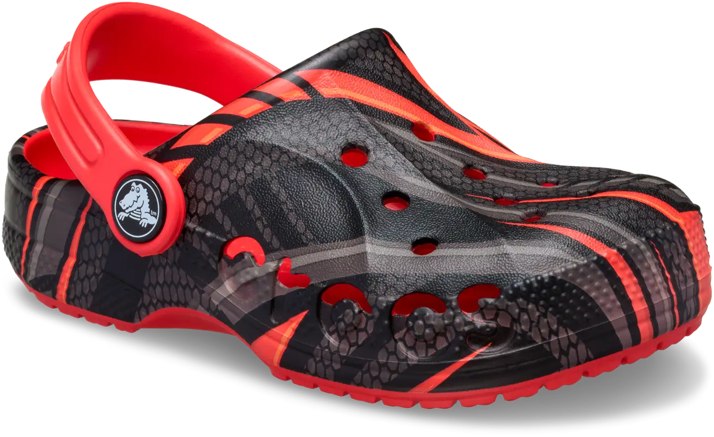 Crocs lasten pistokas Baya Seasonal Printed - Flame - 6