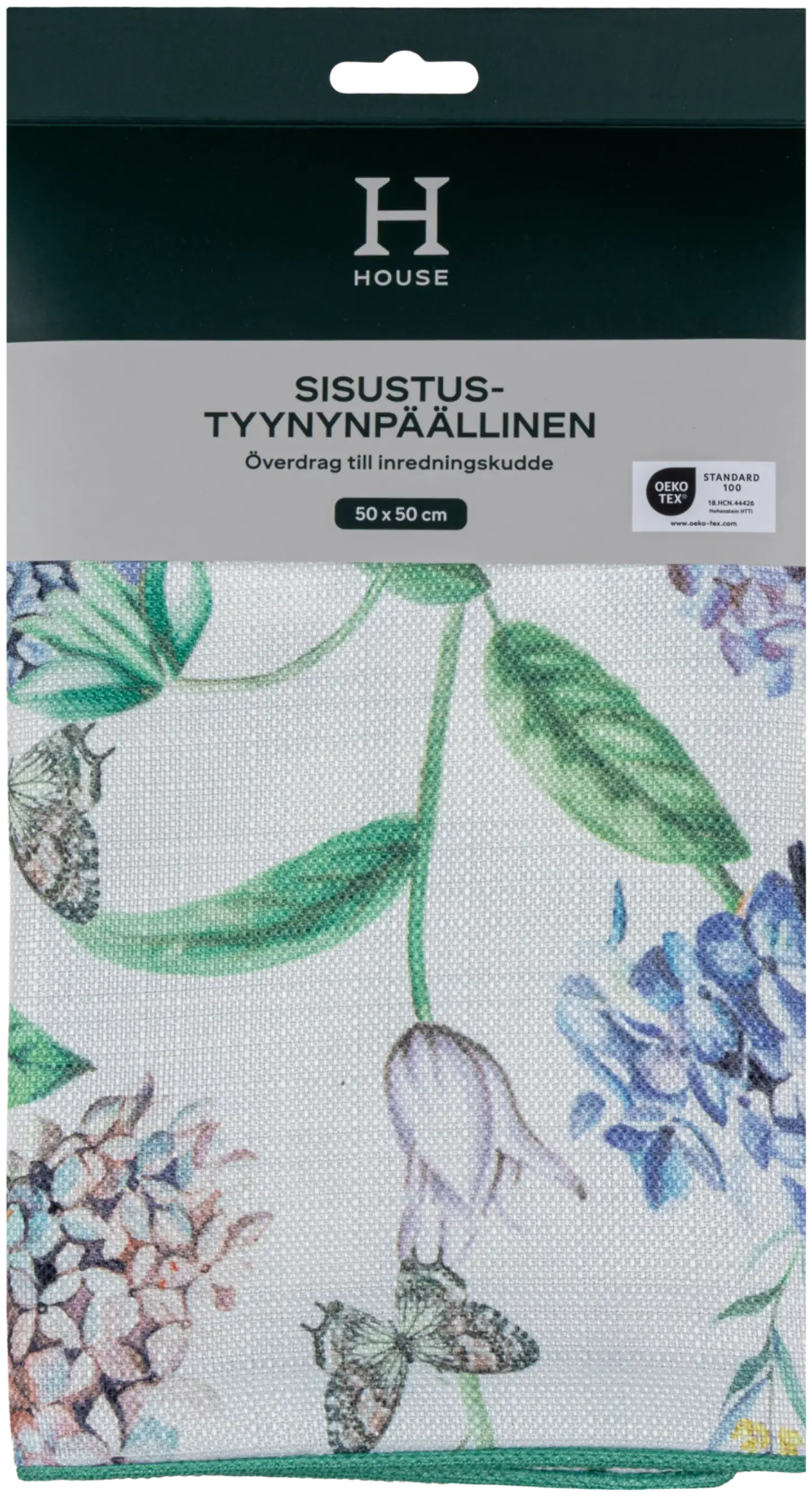 House sisustustyynynpäällinen Butterfly 50x50 cm - 1