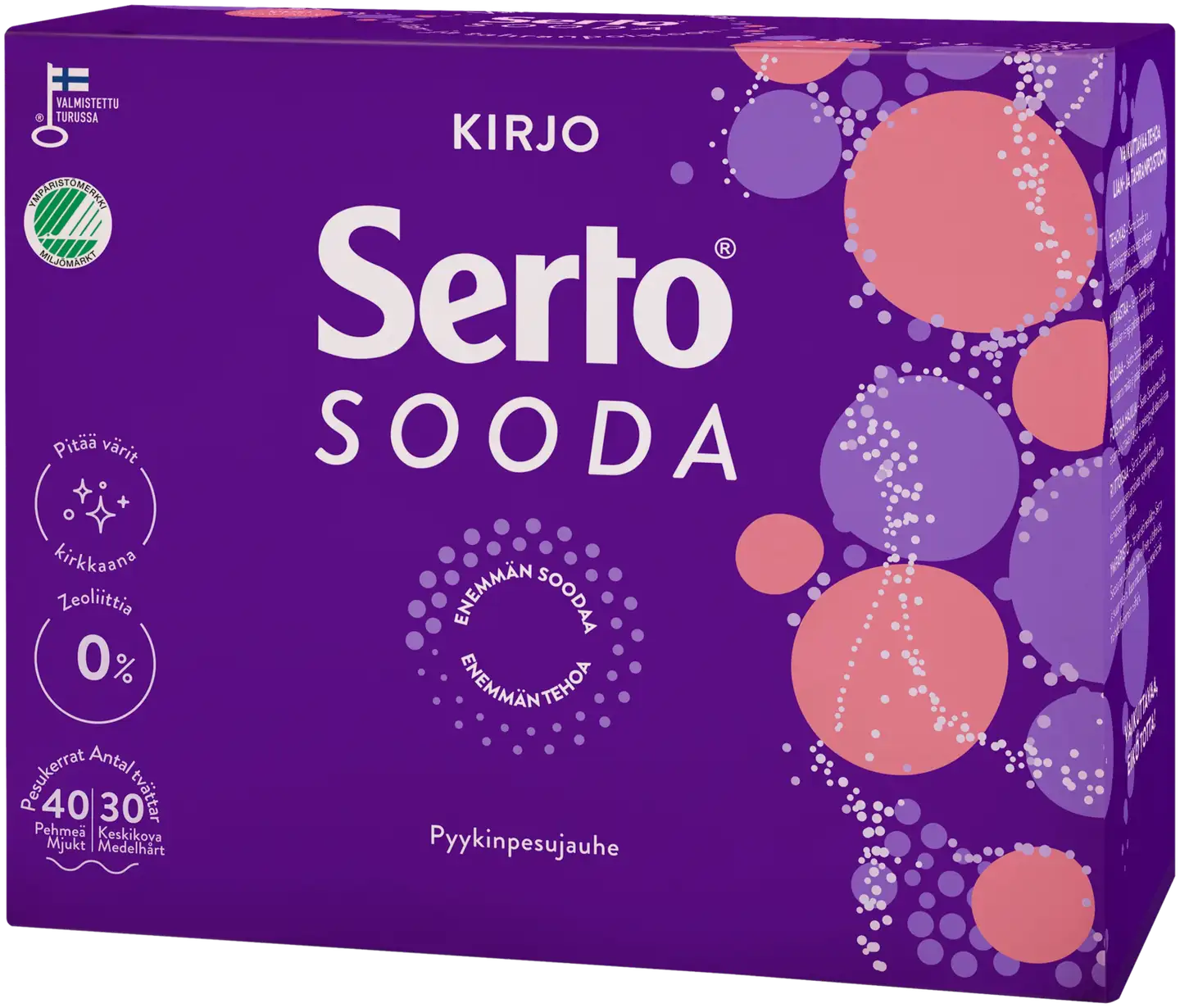 Serto Sooda Kirjo pyykinpesujauhe 1,35 kg