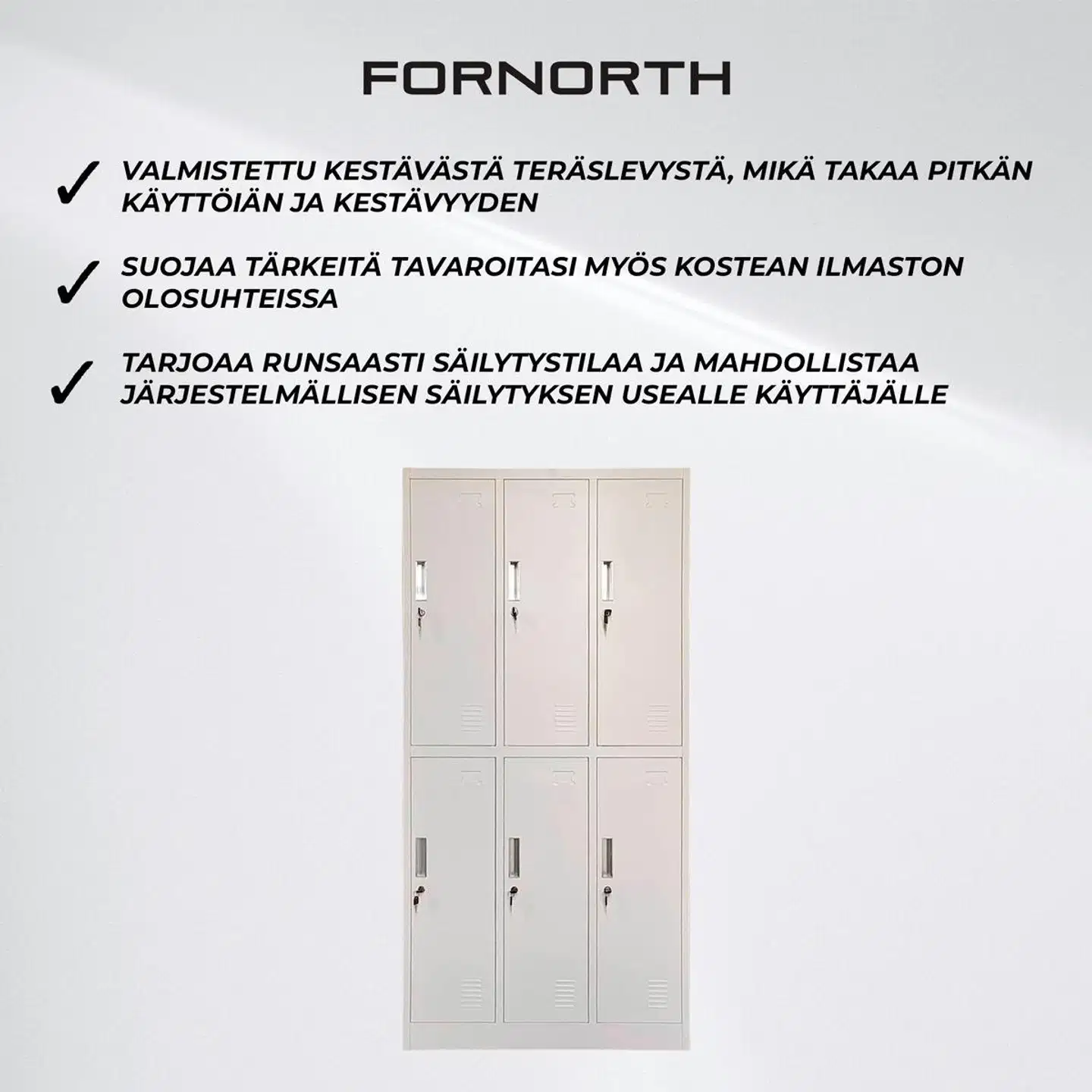 Fornorth pukukaappi d600 - 3
