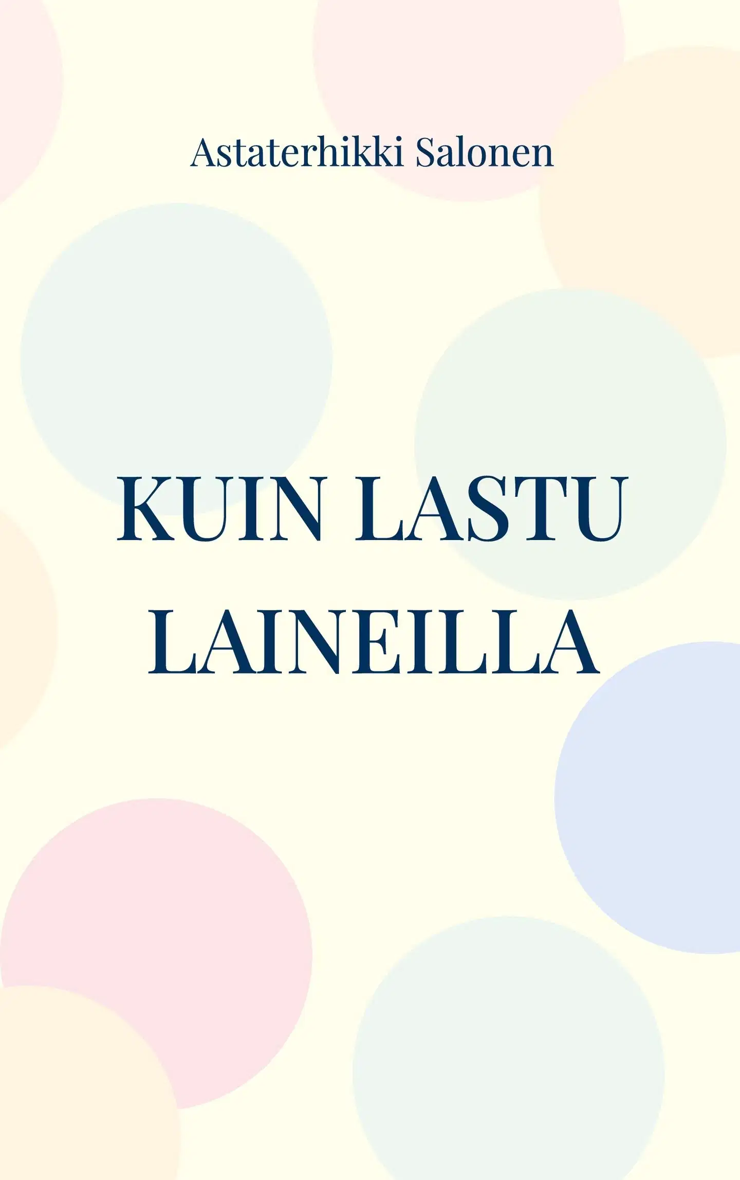 Salonen, Kuin lastu laineilla - hetkiä