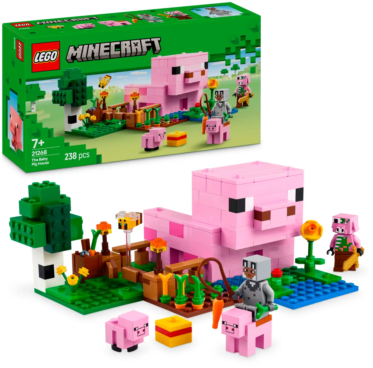 LEGO® Minecraft 21268 Porsaan talo - 1