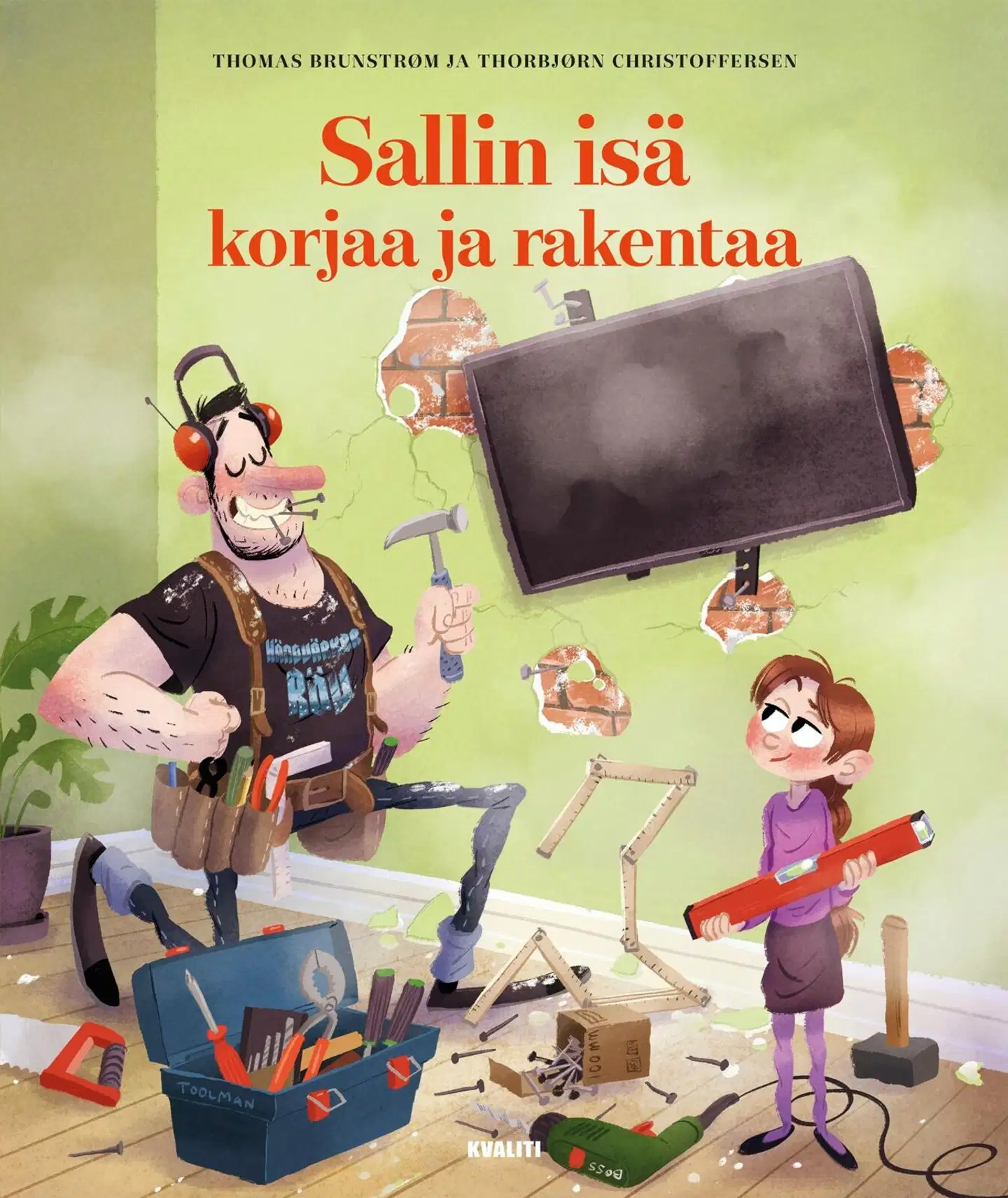Brunstrøm, Sallin isä korjaa ja rakentaa