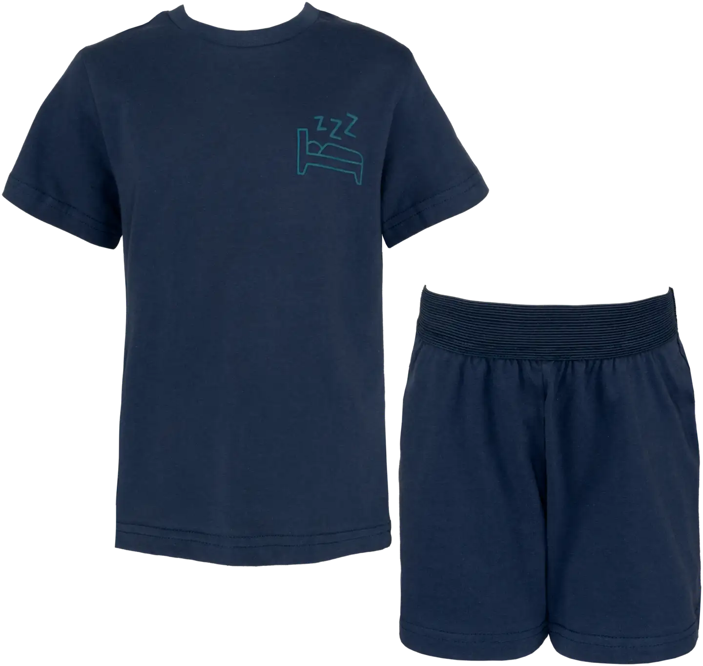 House lasten shortsipyjama 232H032406 - Blue - 1