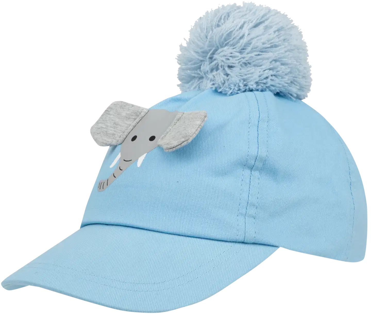 Ciraf vauvojen pehmeä lippis 238C132607 - Blue elephant - 2