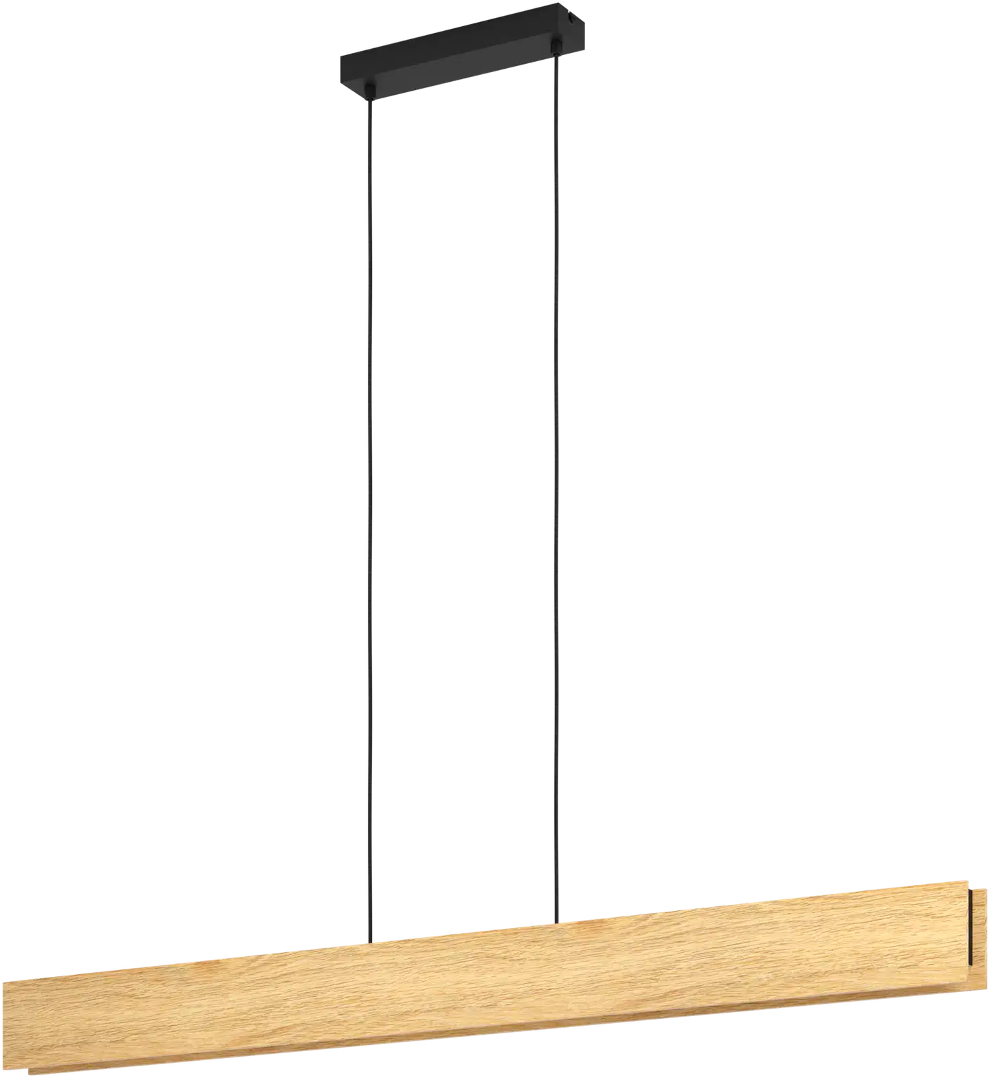 EGLO Riippuvalaisin Anchorena-z led 35W 123x5,5cm puu/musta - 1