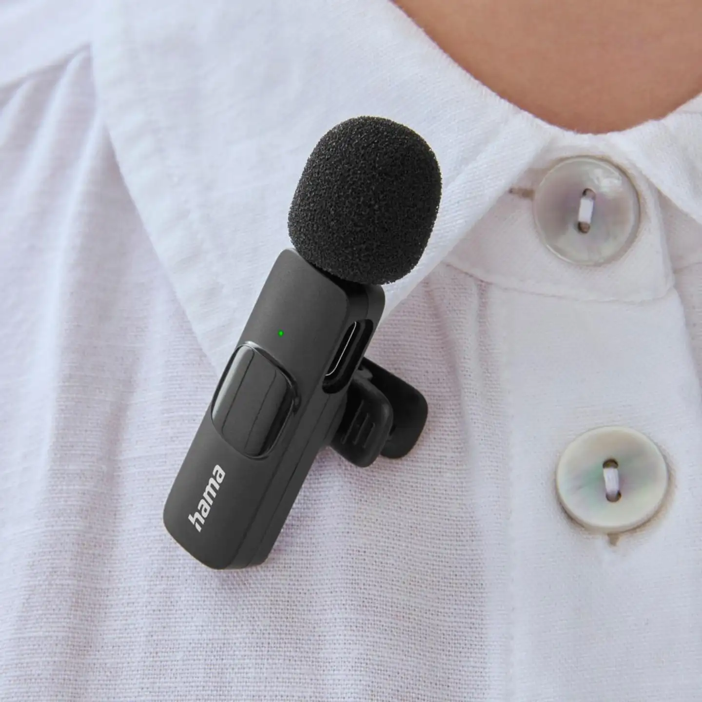 Hama langaton mikrofoni Smart Wireless Lavalier USB-C - 12