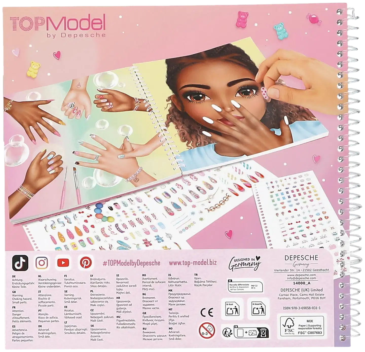 TOPModel Hand Designer Suunnittelukirja - 3