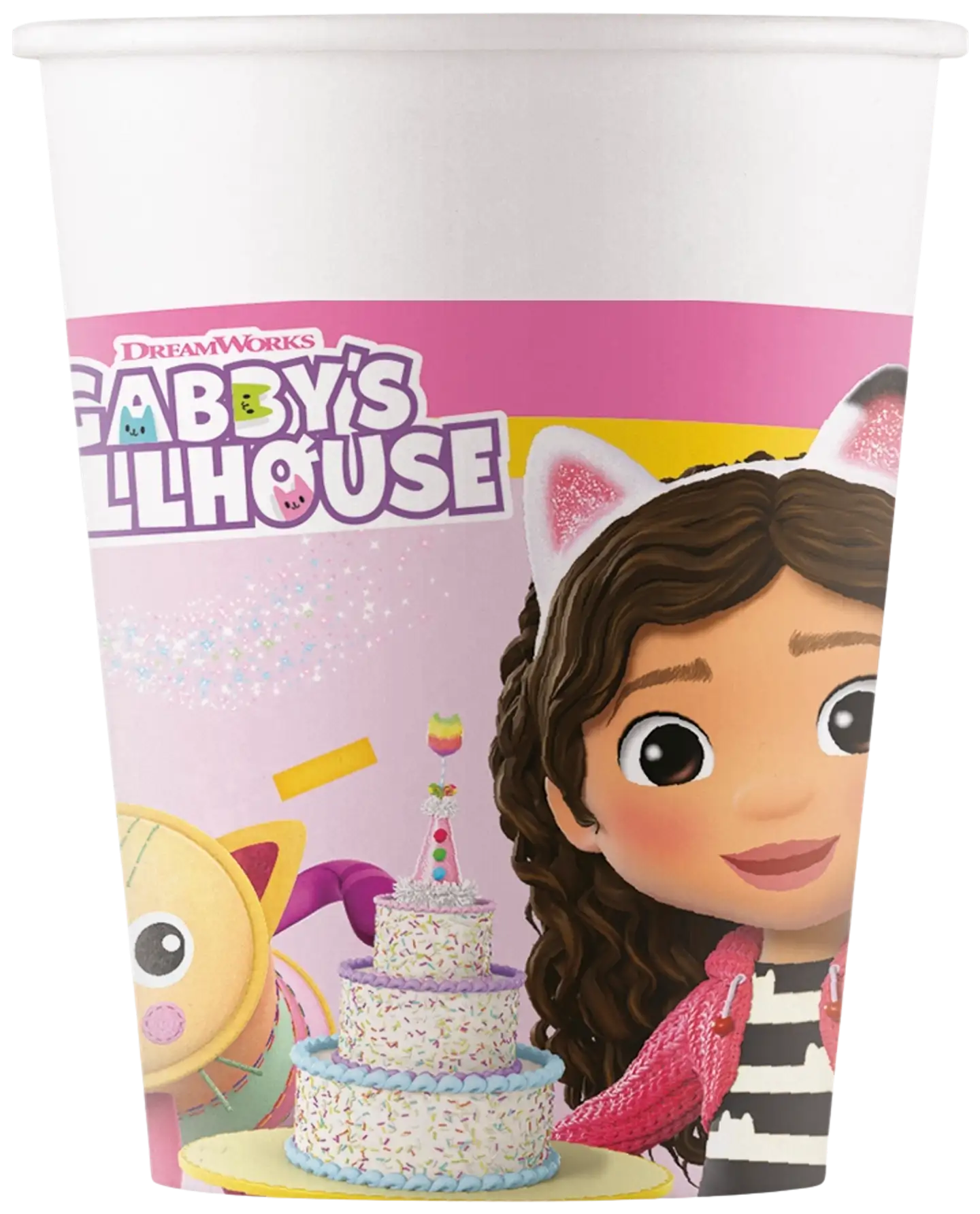 Decorata paperikuppi Gabby's Dollhouse FSC 200ml