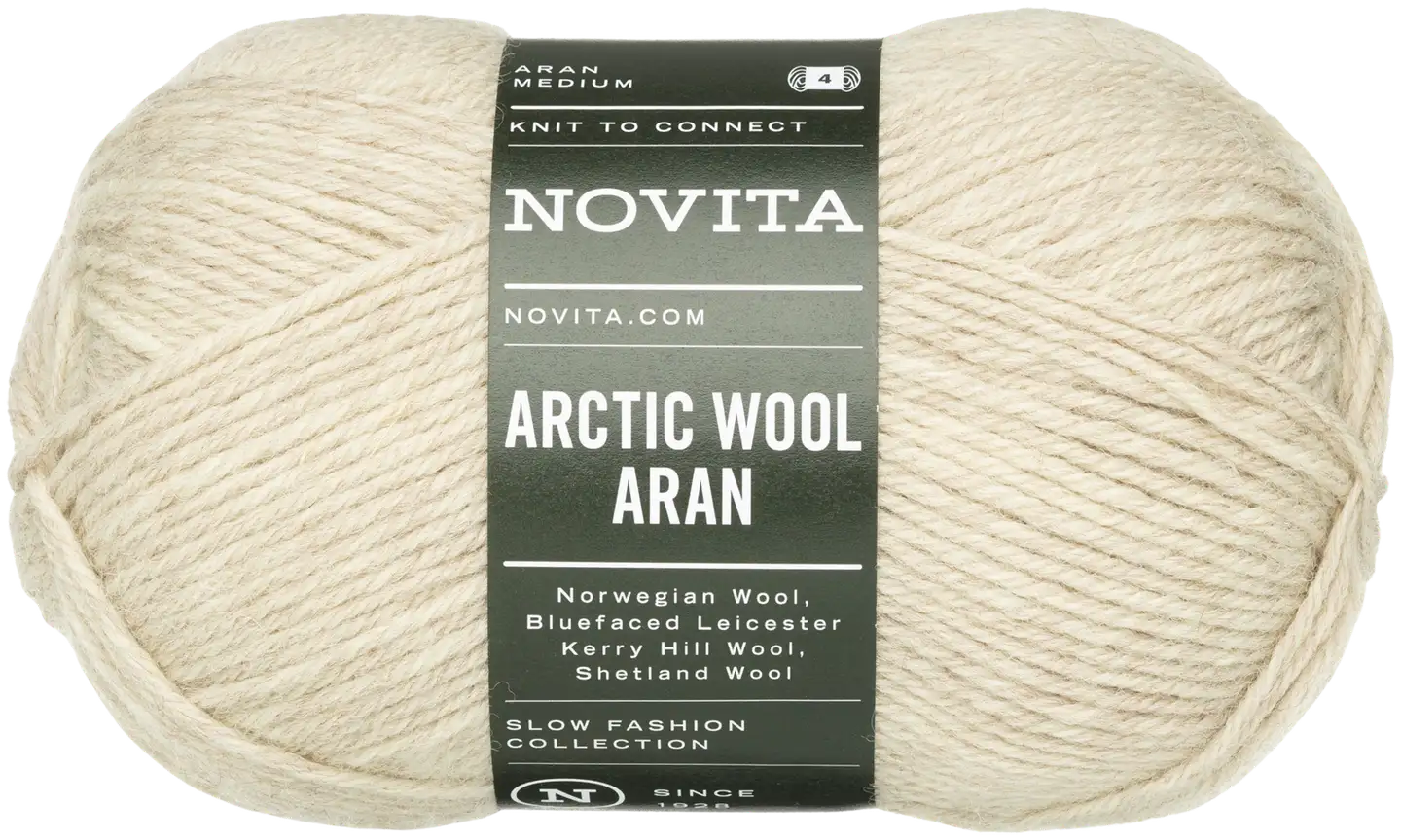 Novita lanka Arctic Wool Aran 100 g poro 631 - 1