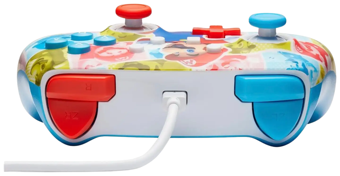 PowerA Enhanced Wired Controller peliohjain, Mario Hero Reel, Nintendo Switch - 7