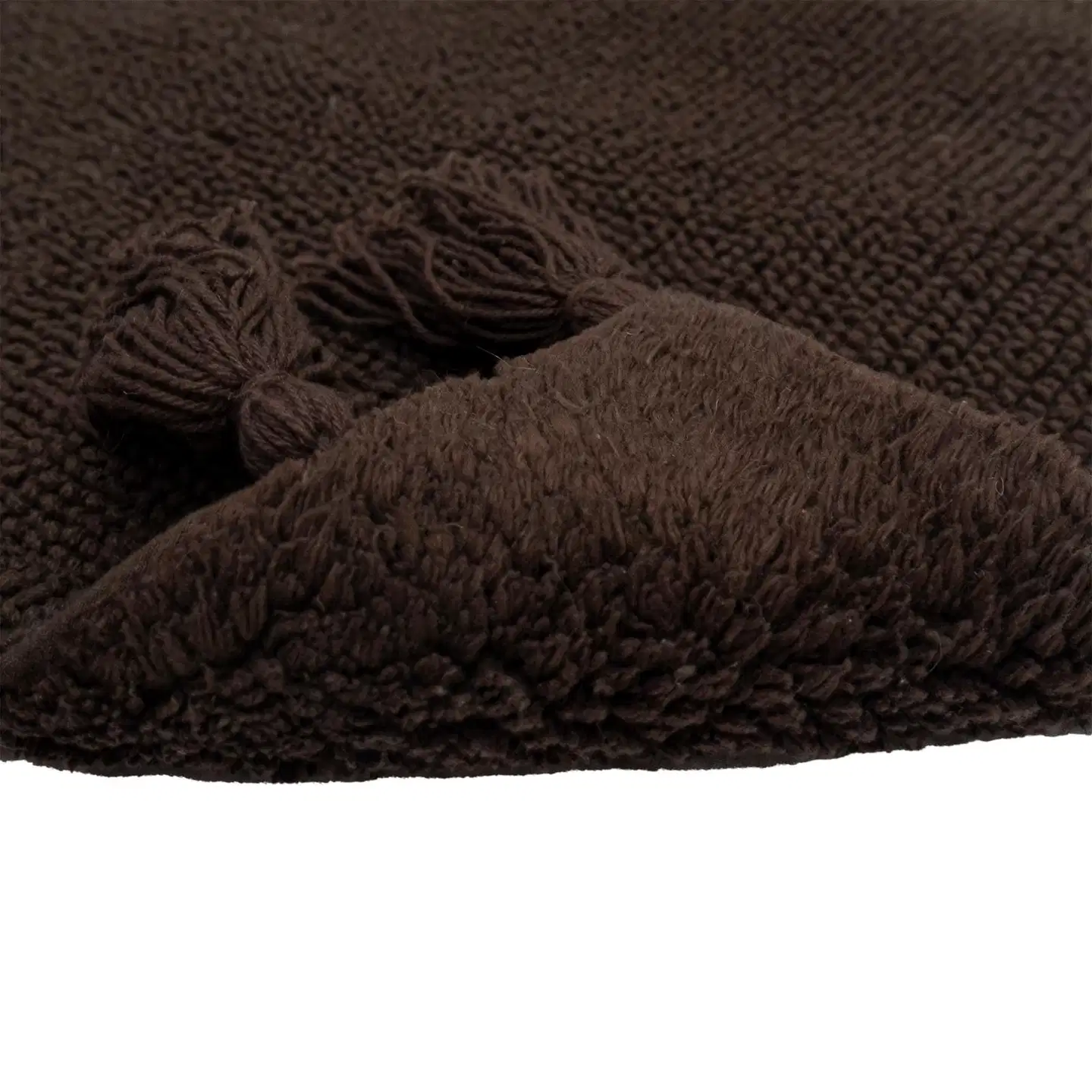 NOKOHOME puuvillamatto Vilma 50x80 cm tummanruskea - 2