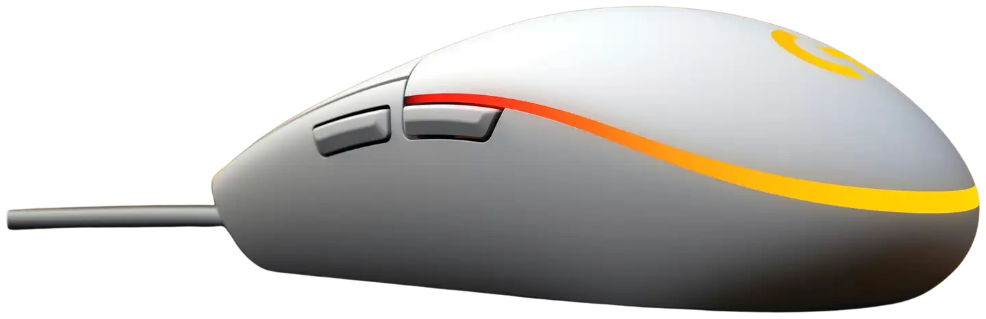 Logitech pelihiiri G203 valkoinen - 6