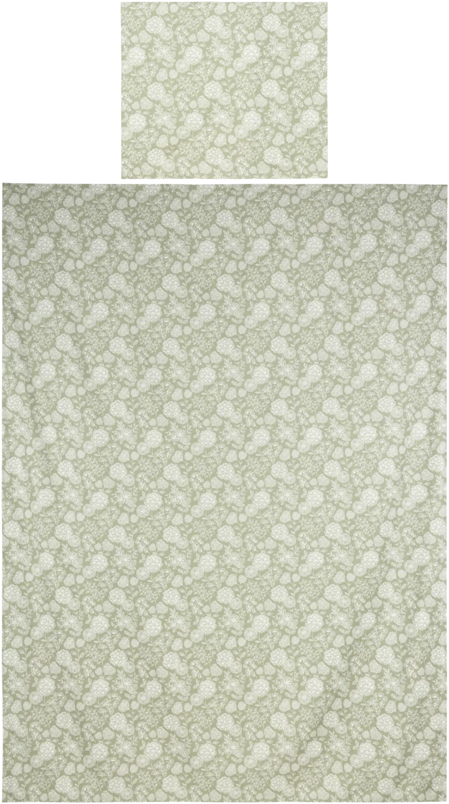 Xtra pussilakanasetti Sienna 150x210 cm vihreä - 1