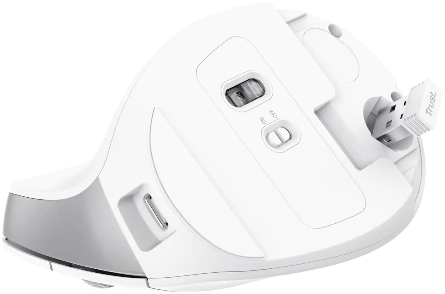 Trust Bayo II ergonominen langaton hiiri valkoinen - 5