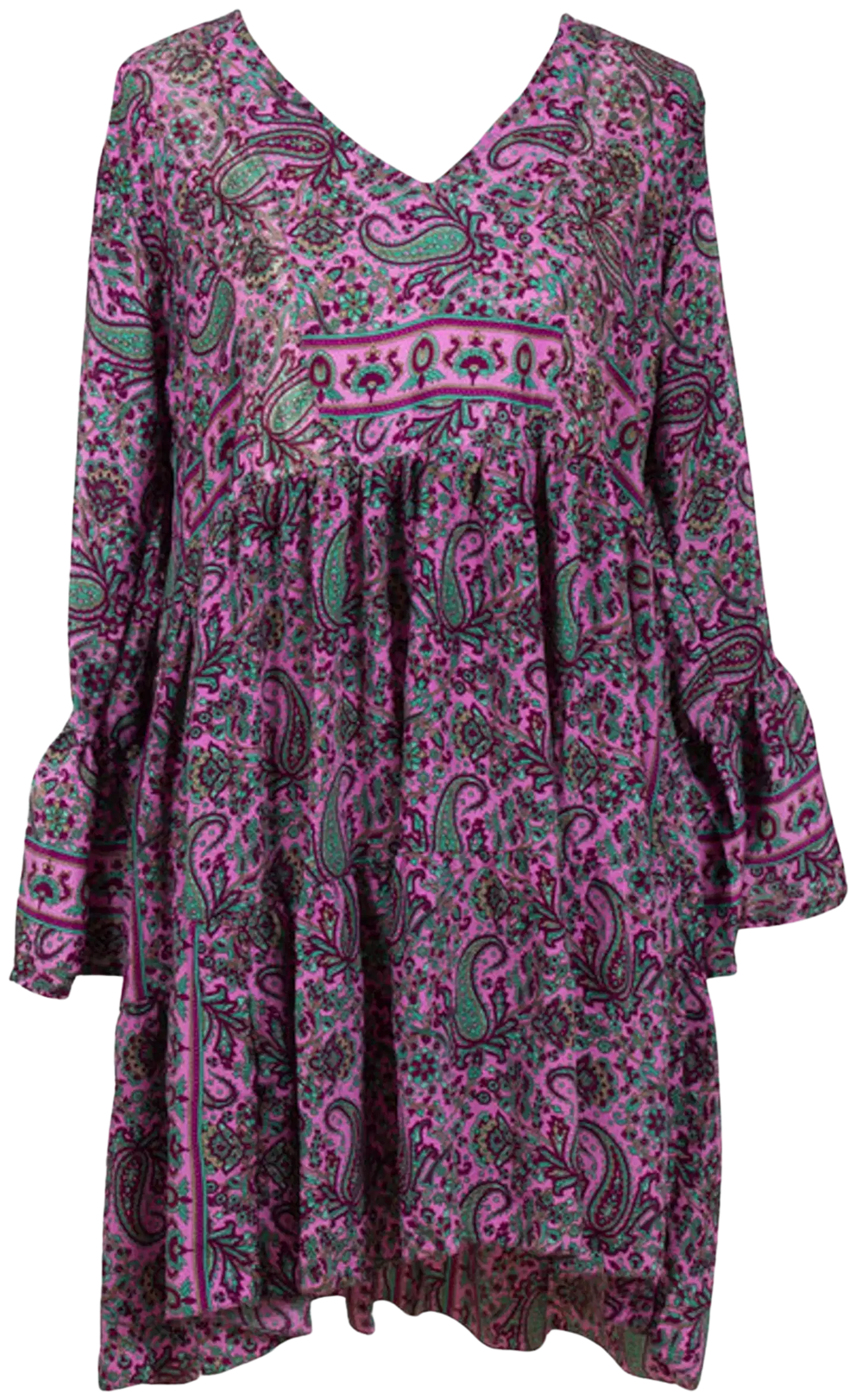 AmandBN naisten lyhyt mekko - Pinkki - 1