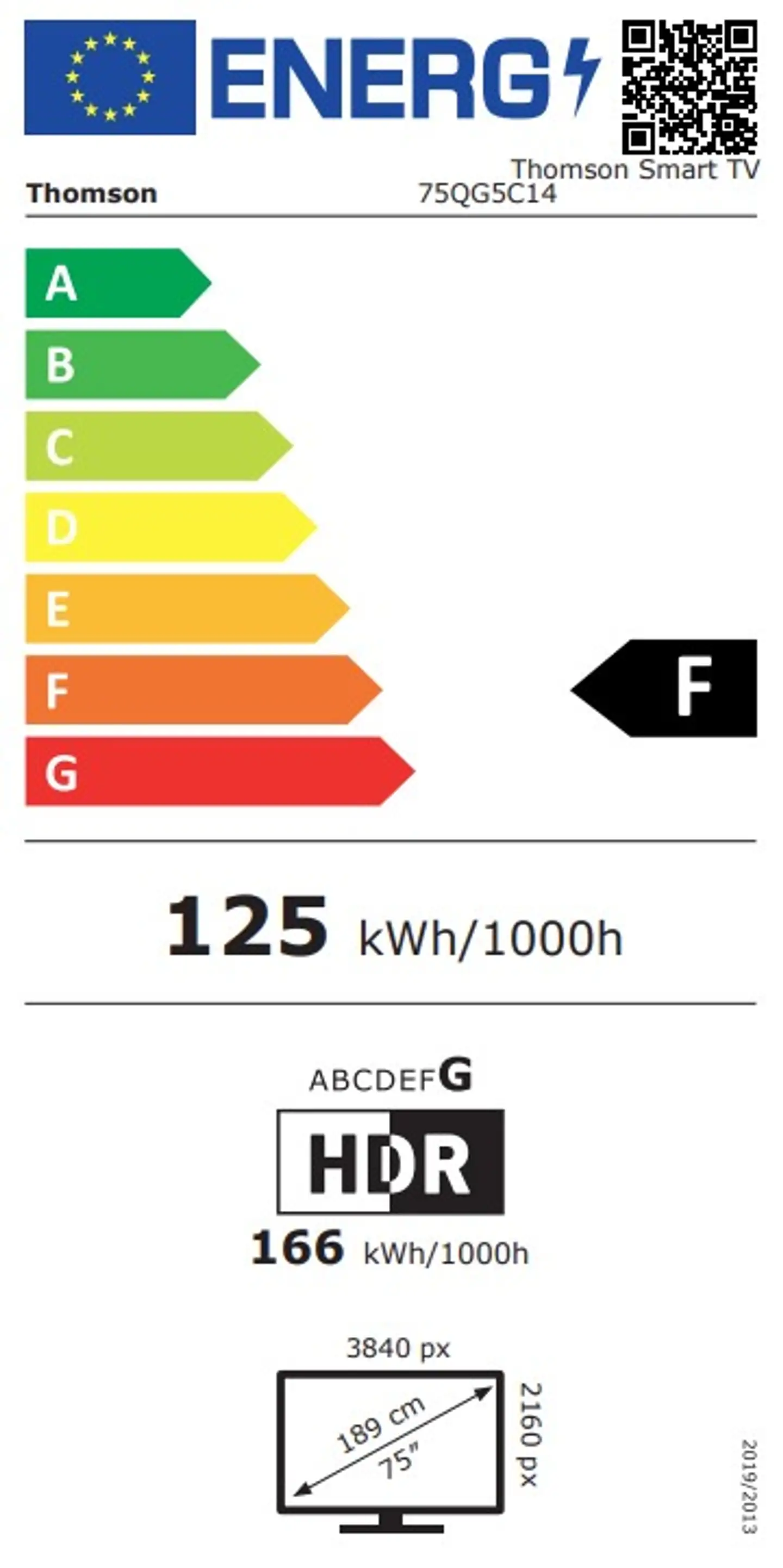 Thomson 75" 4K UHD QLED Google TV 75QG5C14 - 10