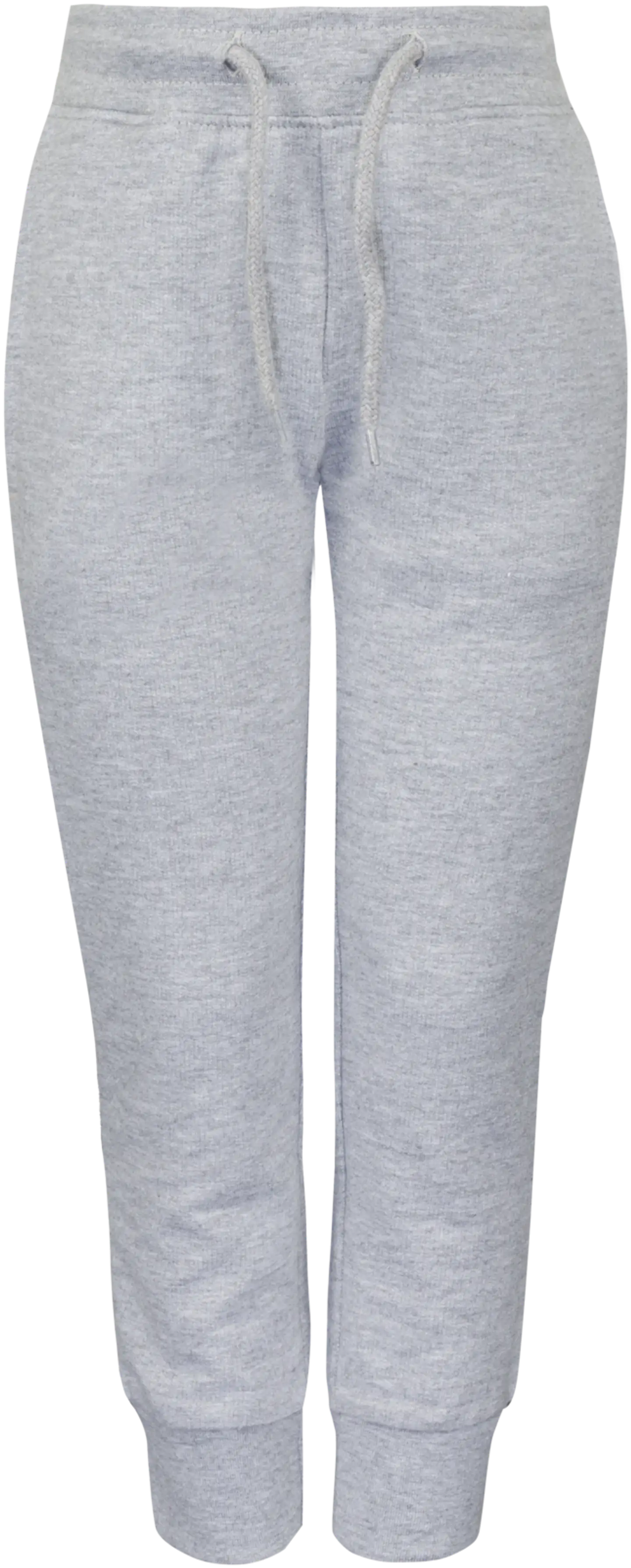 Ciraf lasten collegehousut slim 25PC282008 - Dk grey melange 10