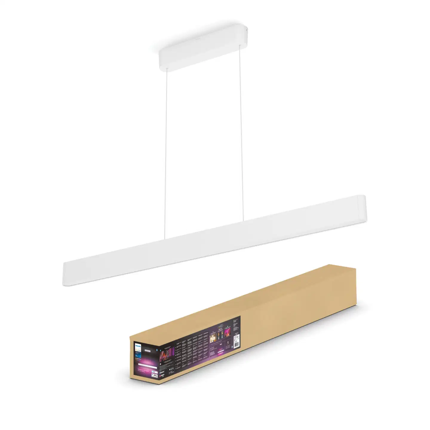 Philips Hue Ensis -riippuvalaisin 78W 2000-6500K 2750LM valkoinen - 2
