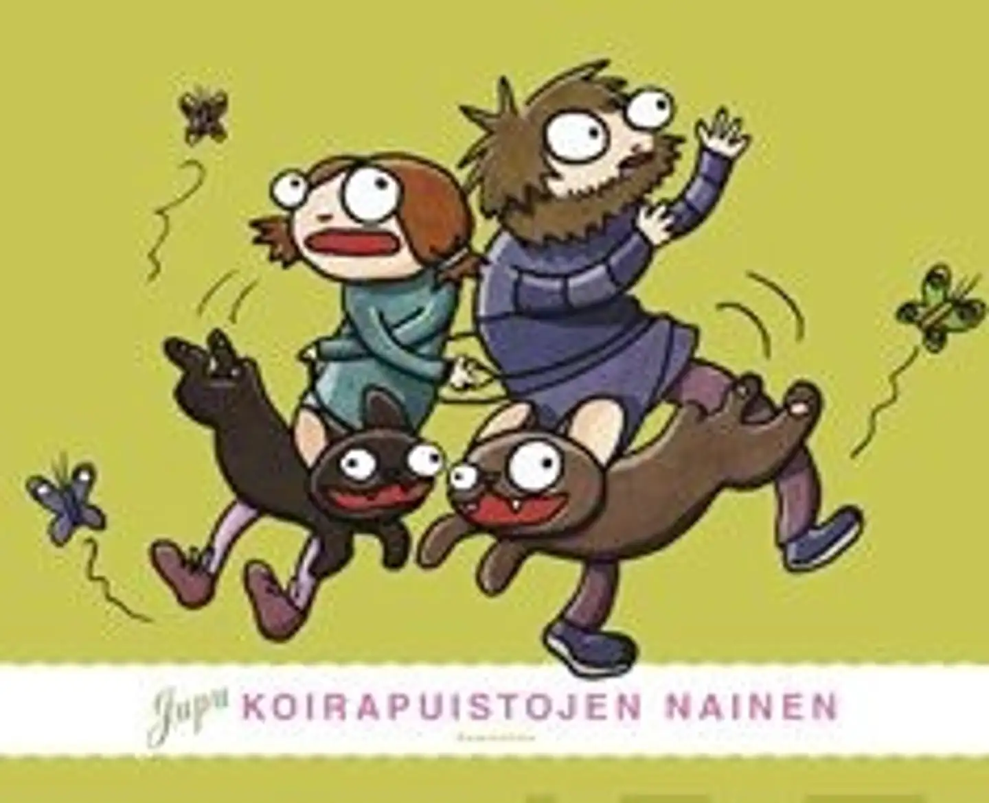 Jupu, Koirapuistojen nainen