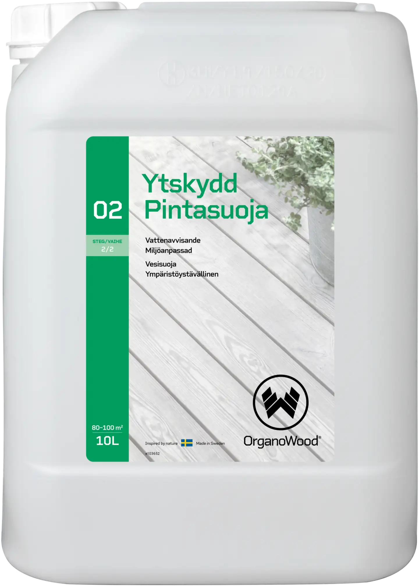 Organowood Puunsuoja 02 10 l vesisuoja 103316