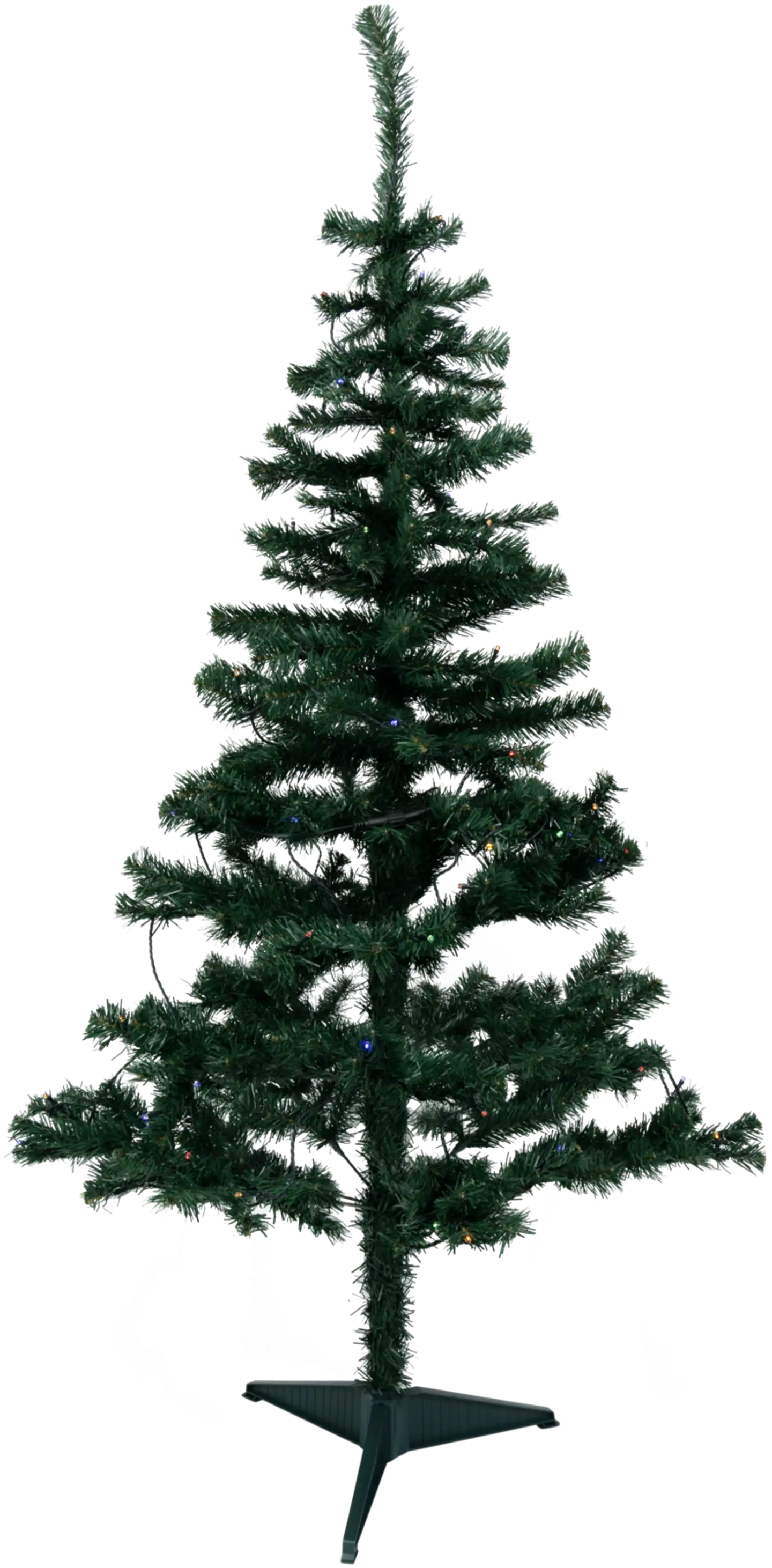 House joulukuusi 120 cm 60 LED väri/kirkas