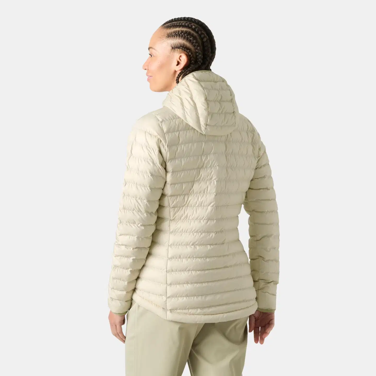 Helly Hansen naisten kevytvanutakki Sirdal Hooded Insulator 63501 - Cream - 4