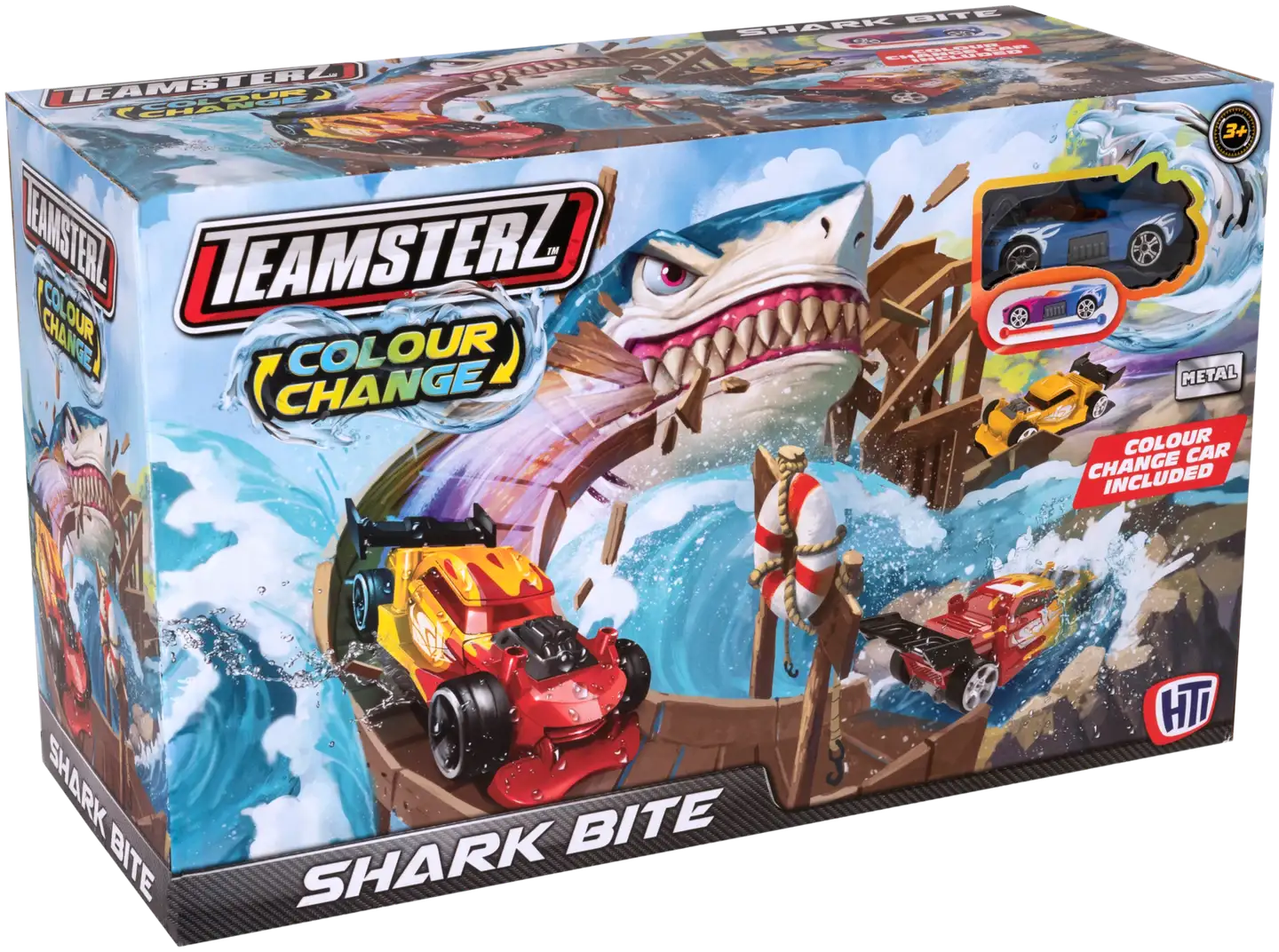 Teamsterz lelu Shark Bite autorata ja väriä vaihtava pikkuauto - 2