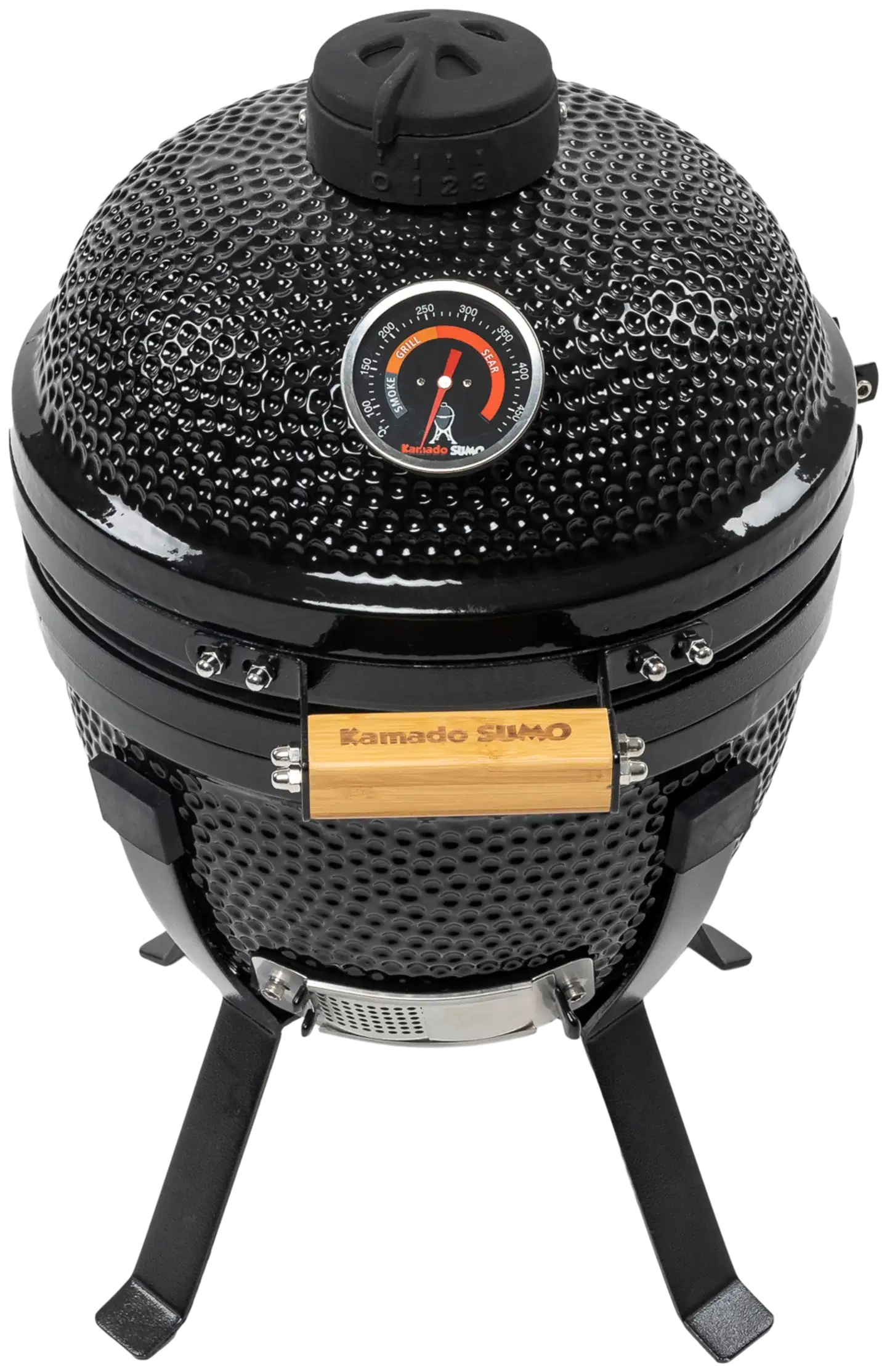 Kamado Sumo Classic Mini hiiligrilli - musta - 2