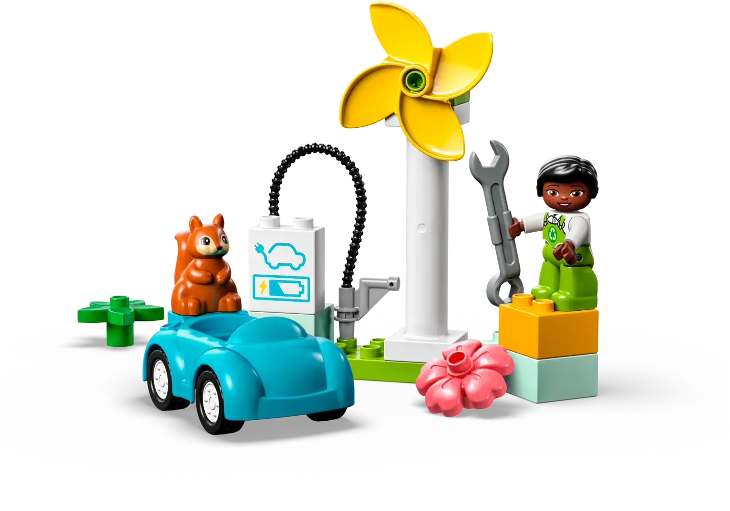 LEGO® DUPLO® Town 10985 Tuulivoimala ja sähköauto - 4