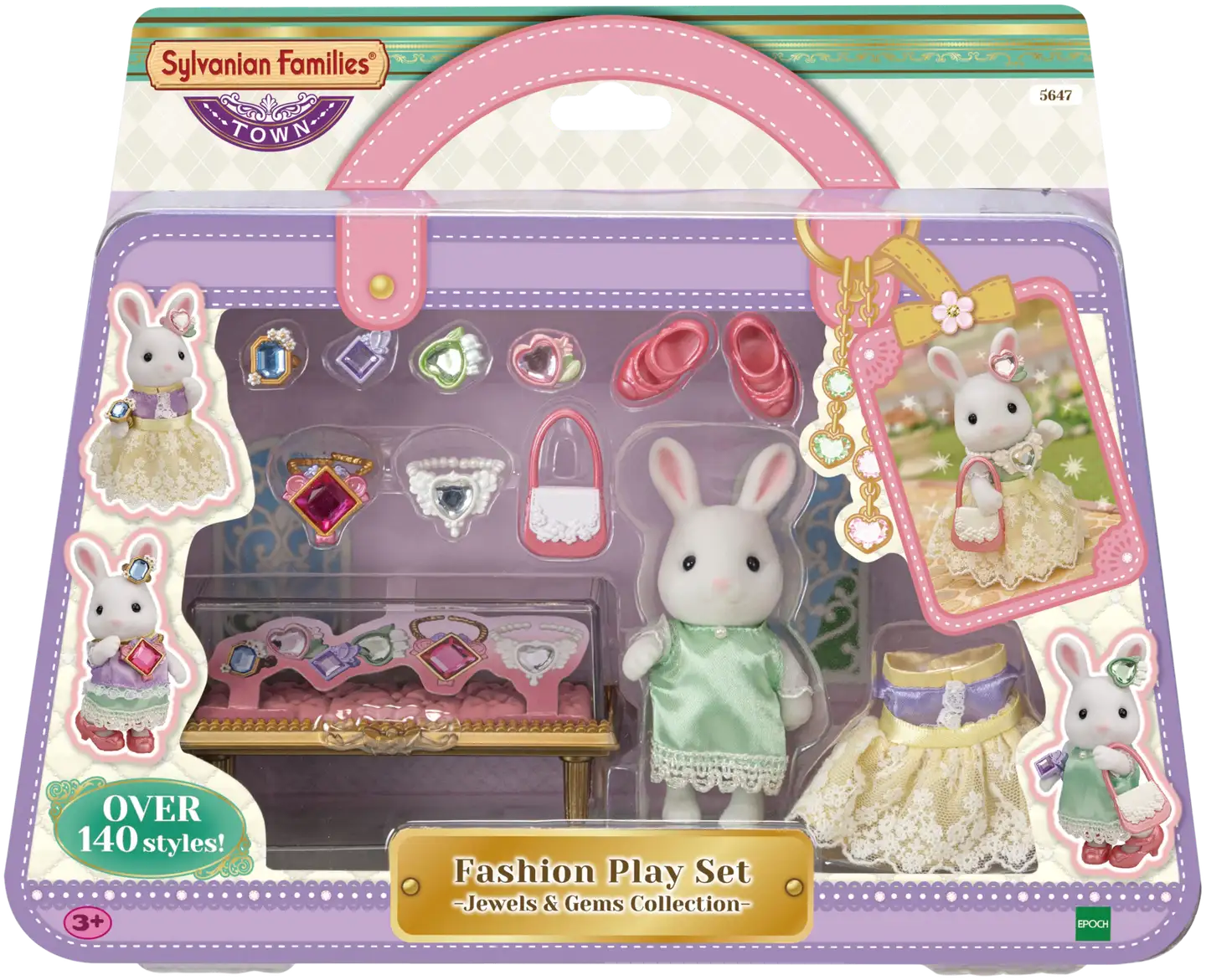 Sylvanian Families Muotileikkisetti koruilla - 1