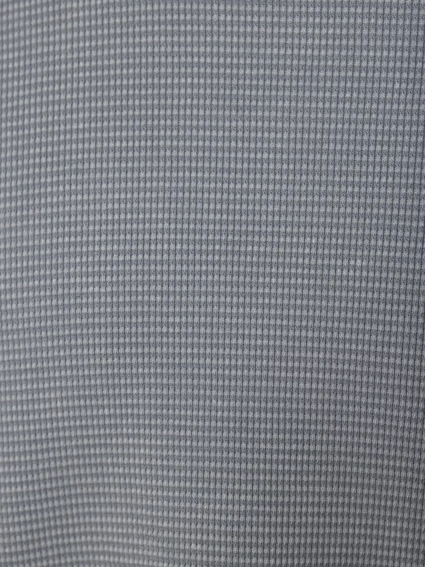 WKLY. miesten pitkähihainen trikoopusero vohvelipintainen, O-pääntie 195W252603 - Steel grey acid - 5